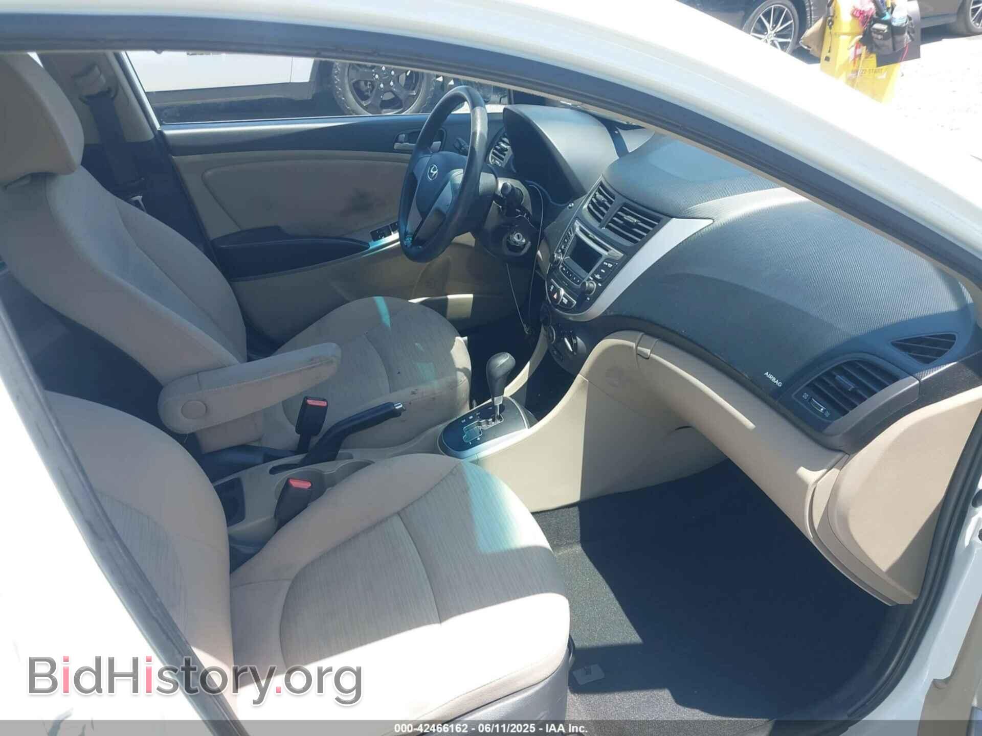 2016 HYUNDAI ACCENT - VIN: KMHCT4AE1GU054282 - Фото 5
