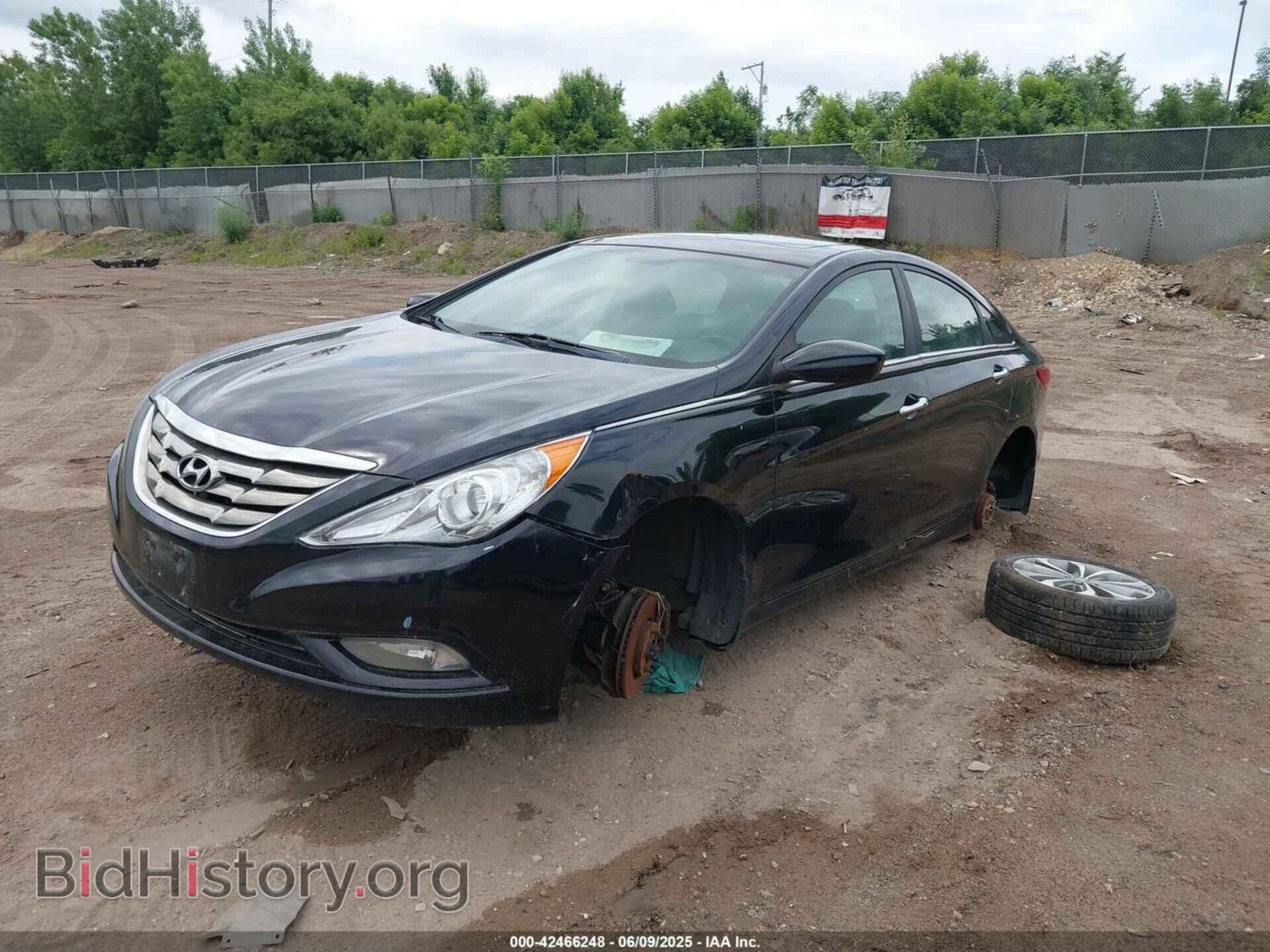 2013 HYUNDAI SONATA - VIN: 5NPEC4AB3DH806606 - Фото 2