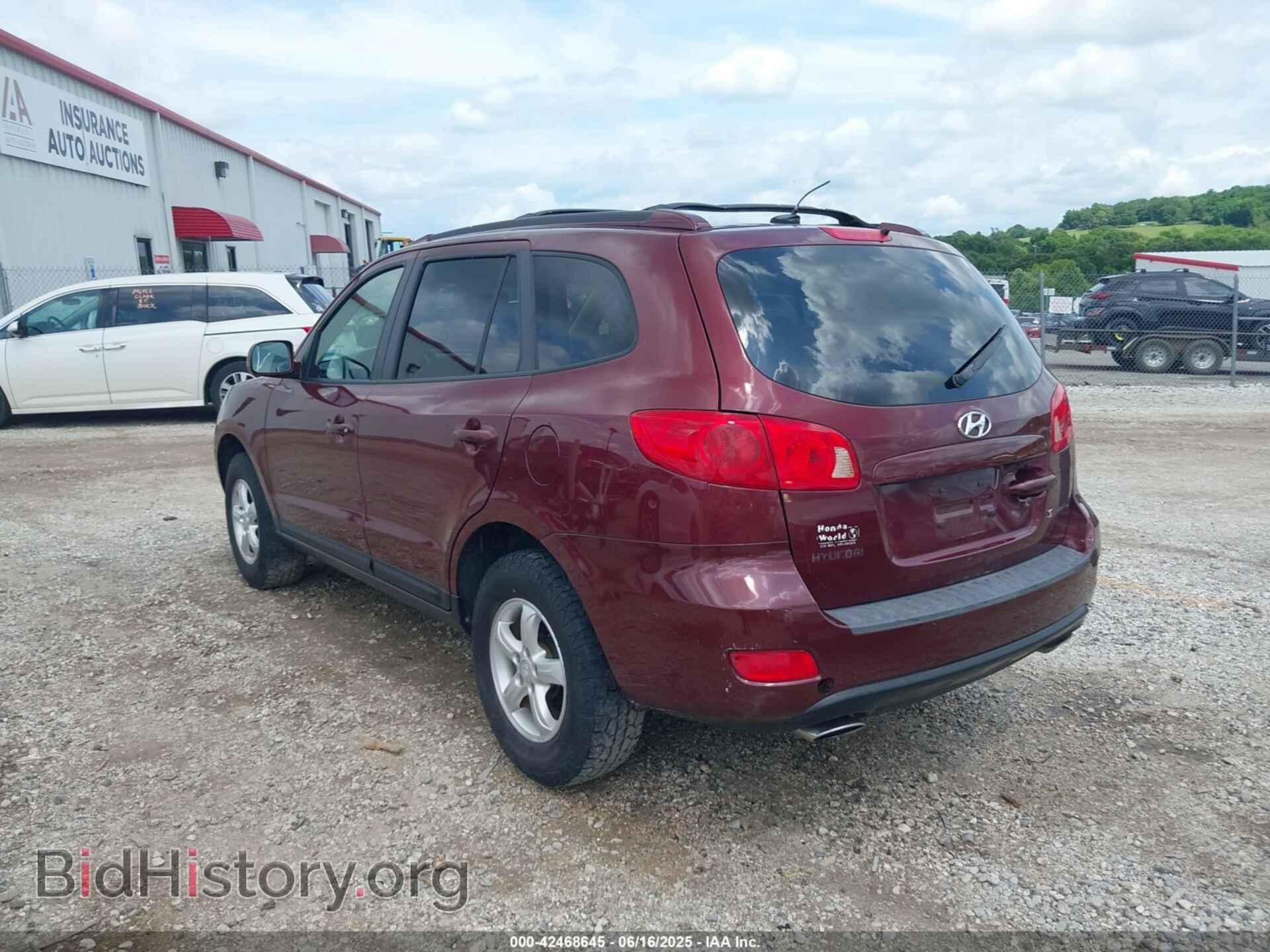 2007 HYUNDAI SANTA FE - VIN: 5NMSG13D37H051978 - Фото 3