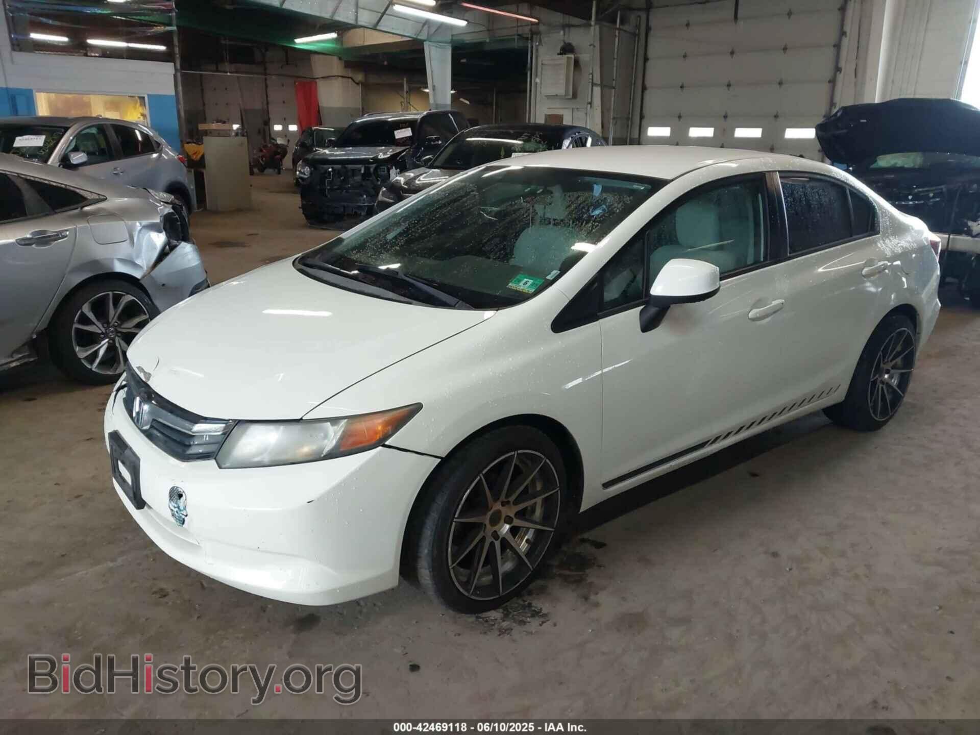 2012 HONDA CIVIC - VIN: 2HGFB2F53CH563421 - Фото 2