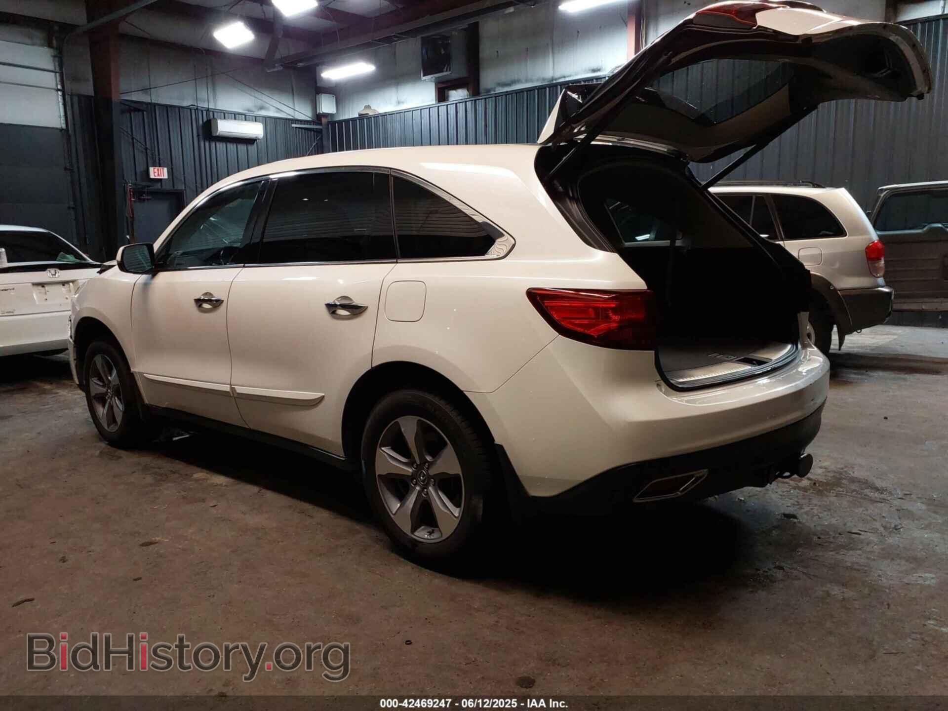 2014 ACURA MDX - VIN: 5FRYD4H21EB011908 - Фото 3