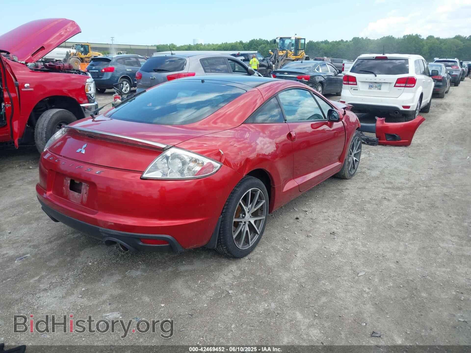 2012 MITSUBISHI ECLIPSE - VIN: 4A31K5DF0CE004645 - Фото 4