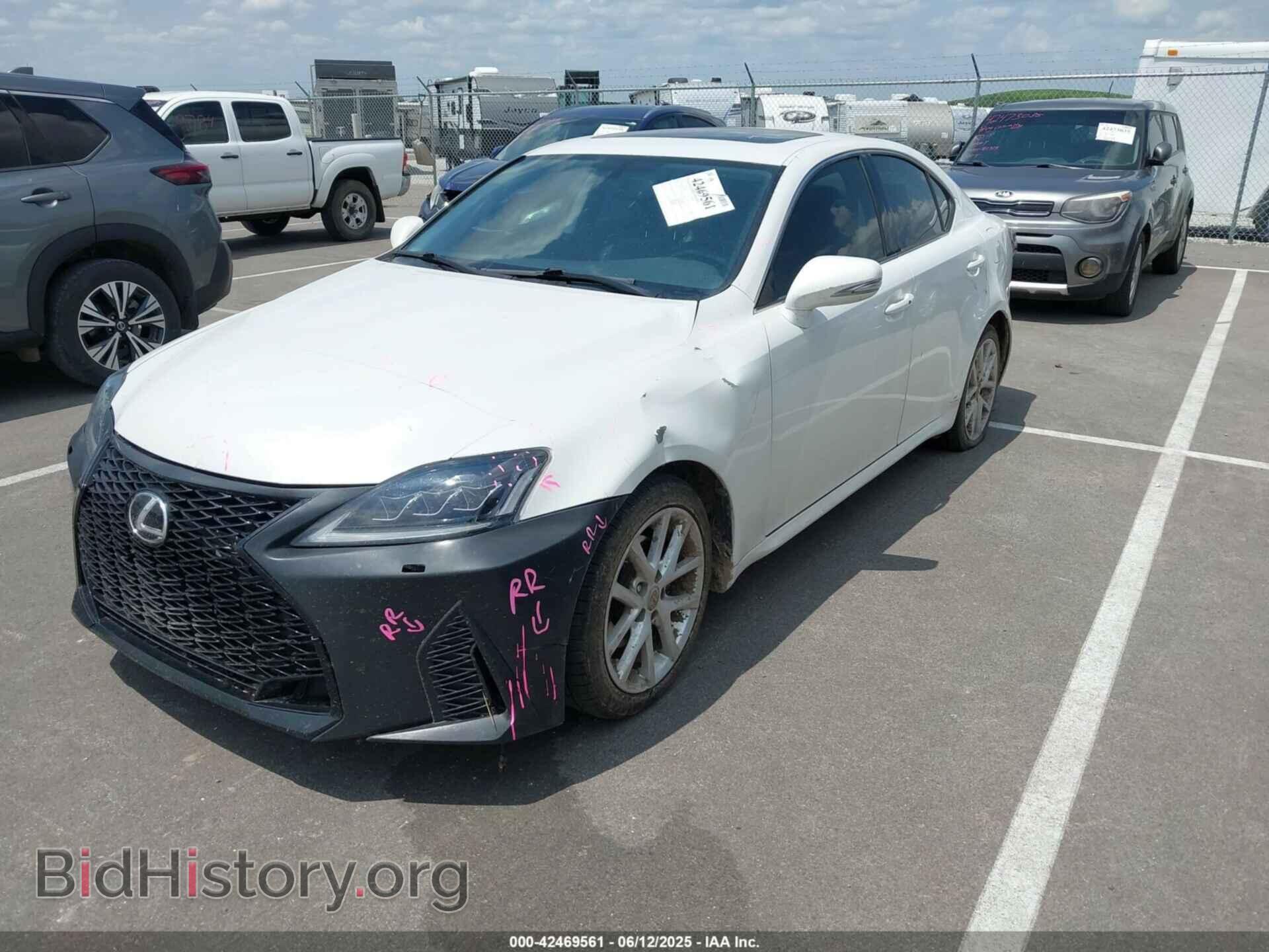 2011 LEXUS IS 250 - VIN: JTHCF5C26B2035296 - Photo 2