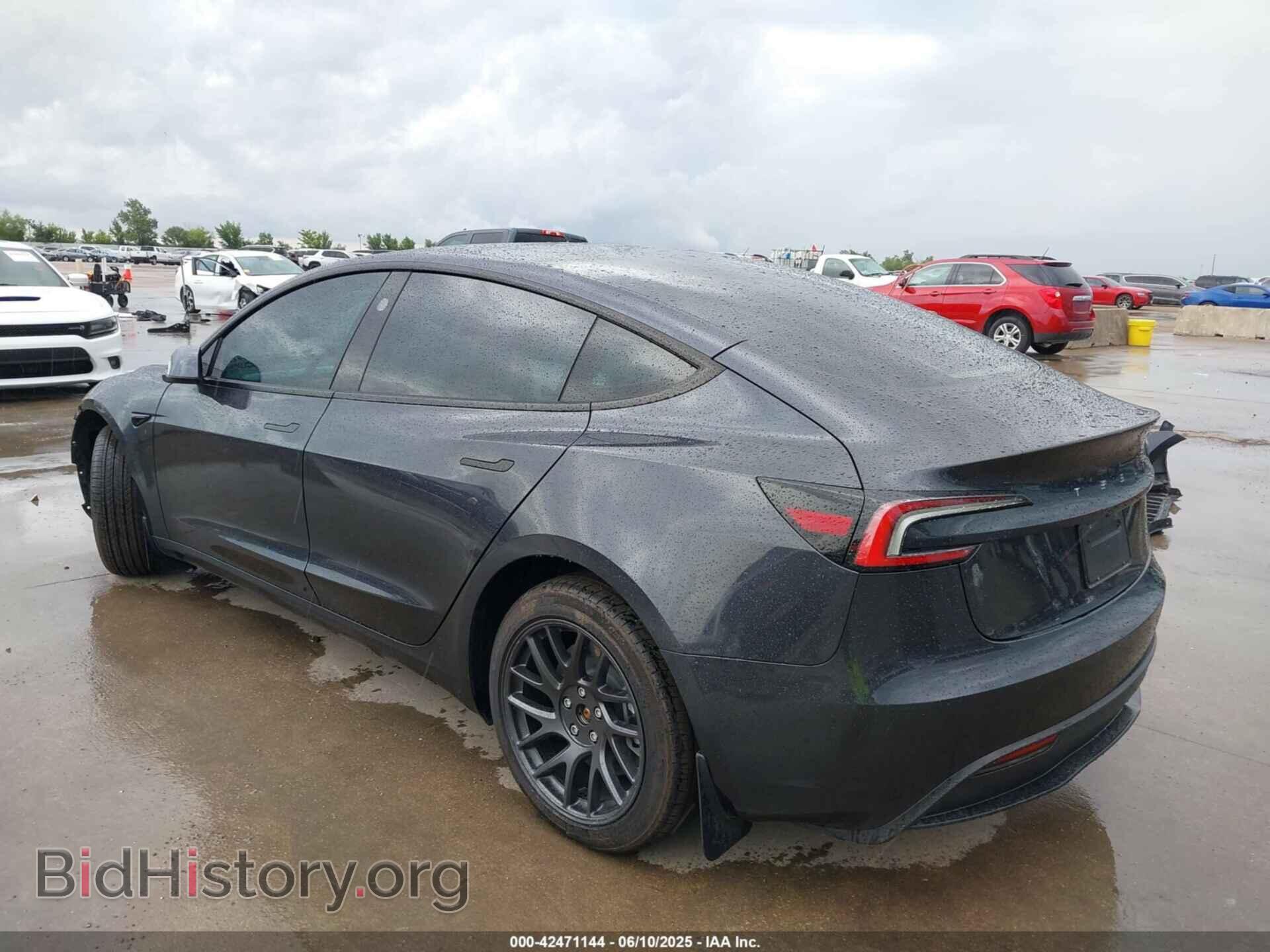 2025 TESLA MODEL 3 - VIN: 5YJ3E1EA2SF913370 - Фото 3