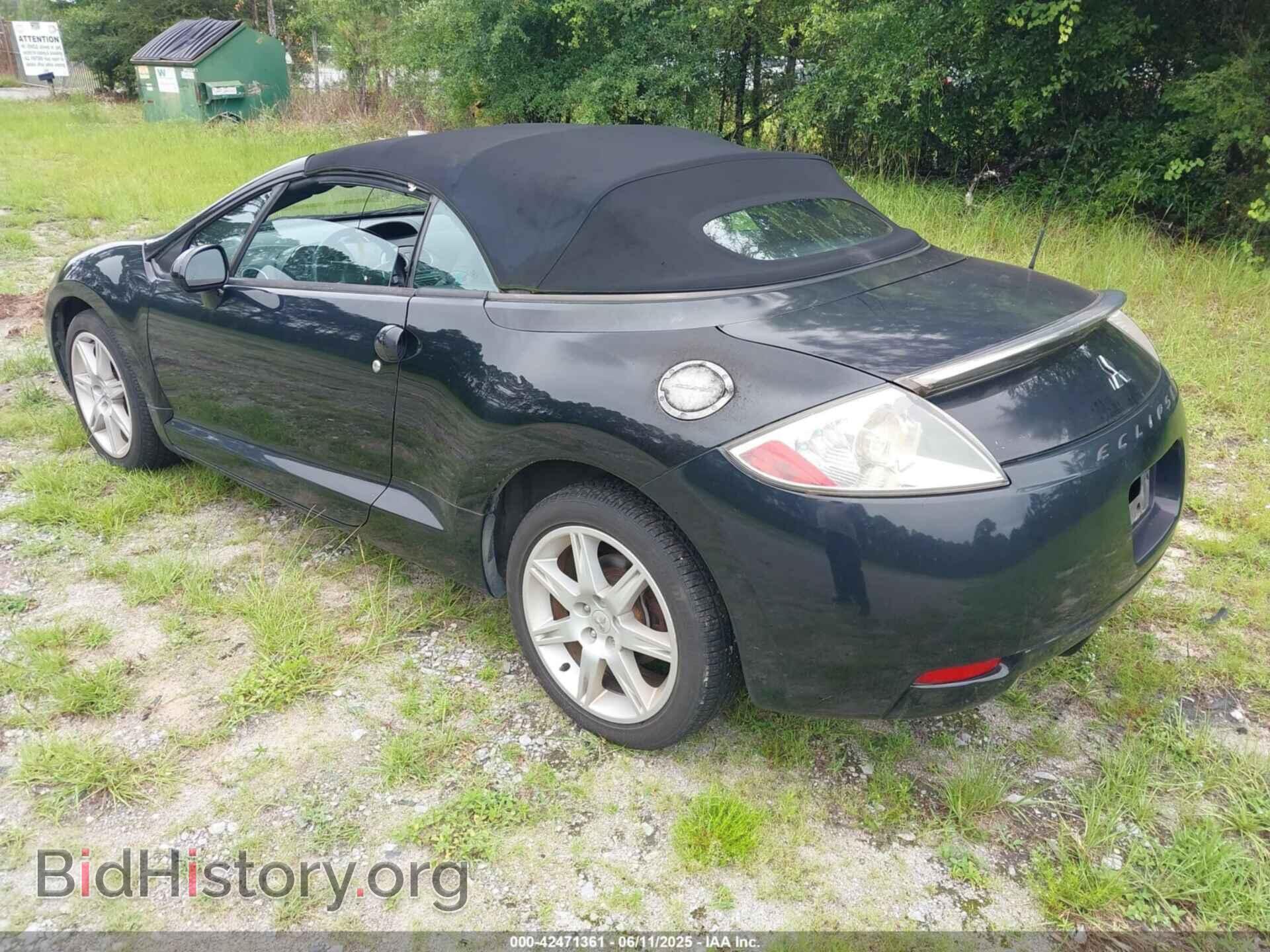 2007 MITSUBISHI ECLIPSE SPYDER - VIN: 4A3AL35T27E042082 - Фото 3