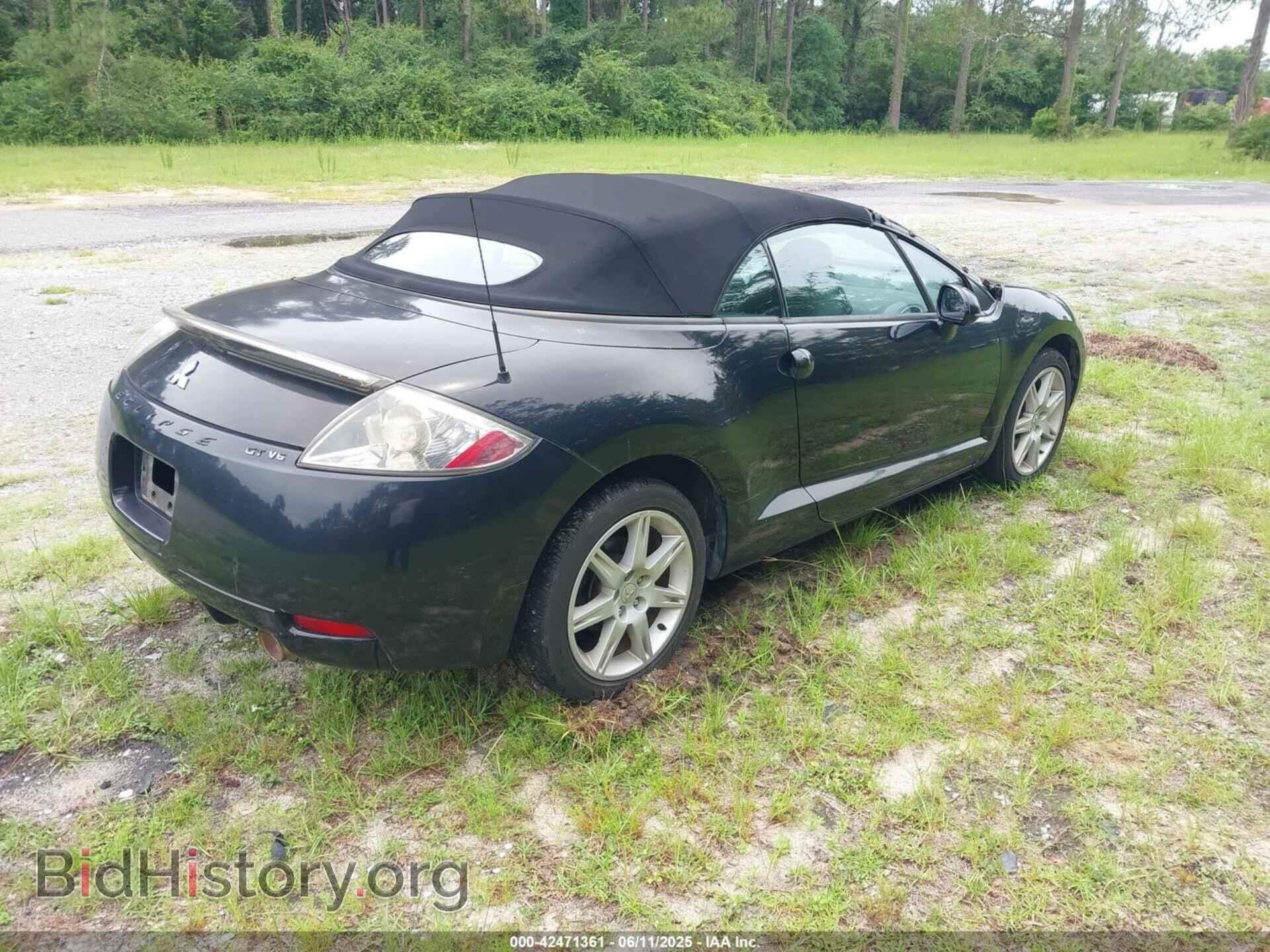 2007 MITSUBISHI ECLIPSE SPYDER - VIN: 4A3AL35T27E042082 - Фото 4