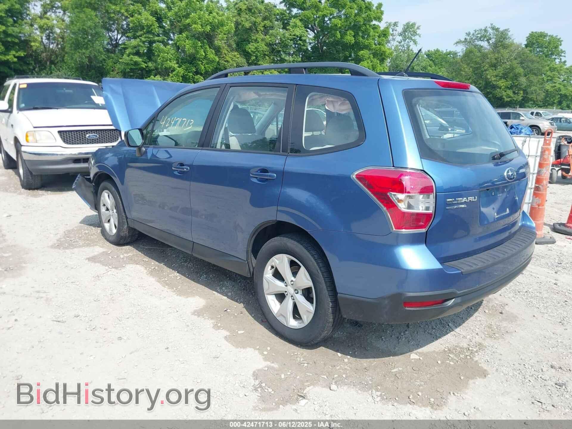2015 SUBARU FORESTER - VIN: JF2SJABC9FH581433 - Фото 3