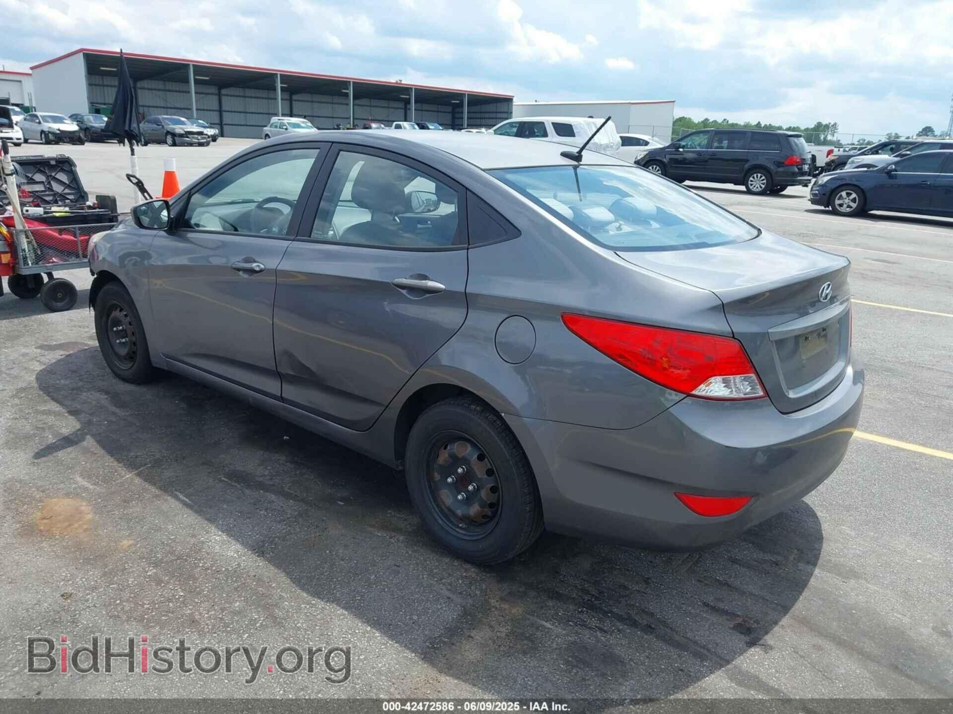 2014 HYUNDAI ACCENT - VIN: KMHCT4AE9EU756542 - Фото 3