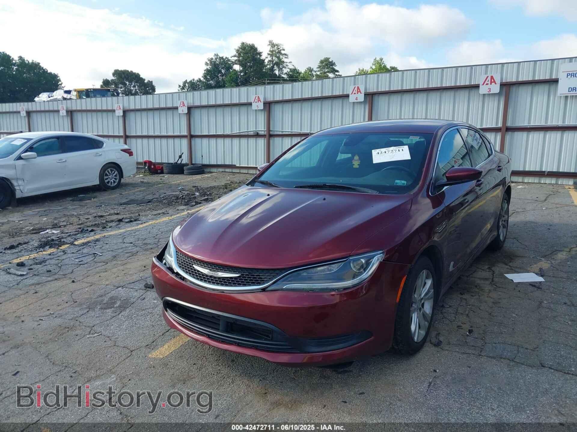 2016 CHRYSLER 200 - VIN: 1C3CCCFB2GN189072 - Фото 2
