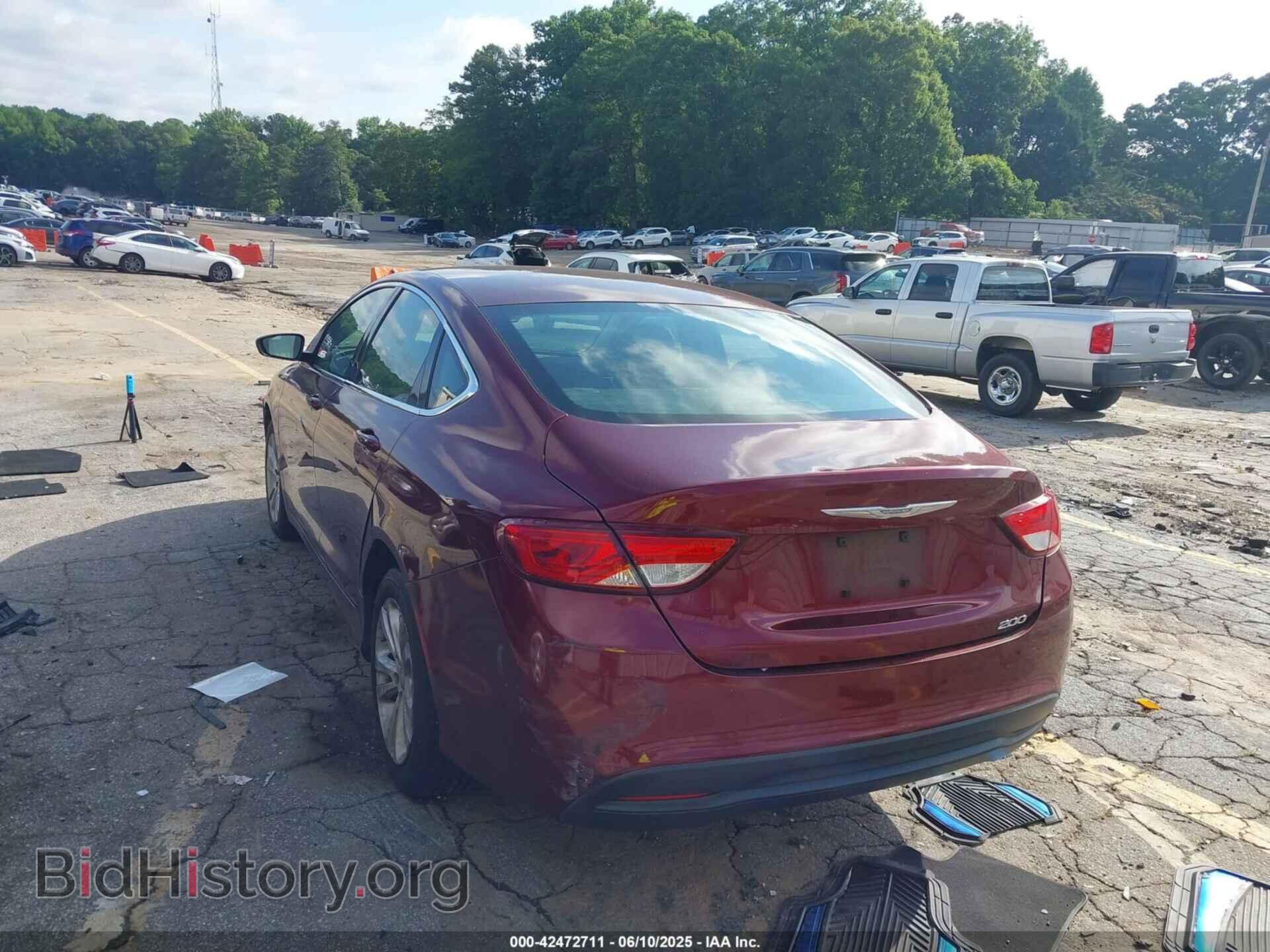 2016 CHRYSLER 200 - VIN: 1C3CCCFB2GN189072 - Фото 3