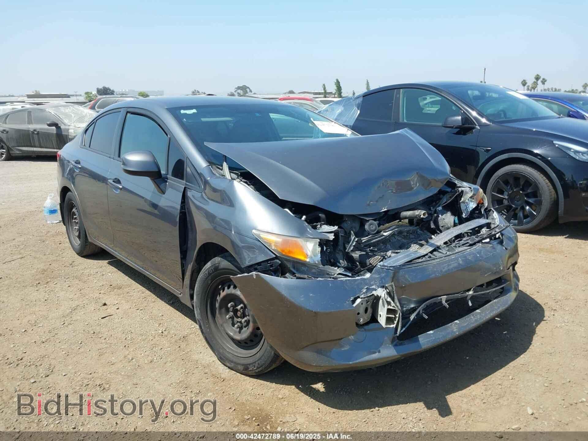 Photo 19XFB2F5XCE300708 - HONDA CIVIC 2012