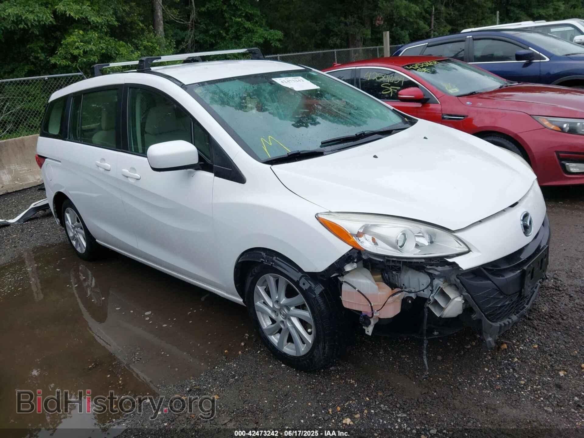 Photo JM1CW2BL7C0119098 - MAZDA MAZDA5 2012