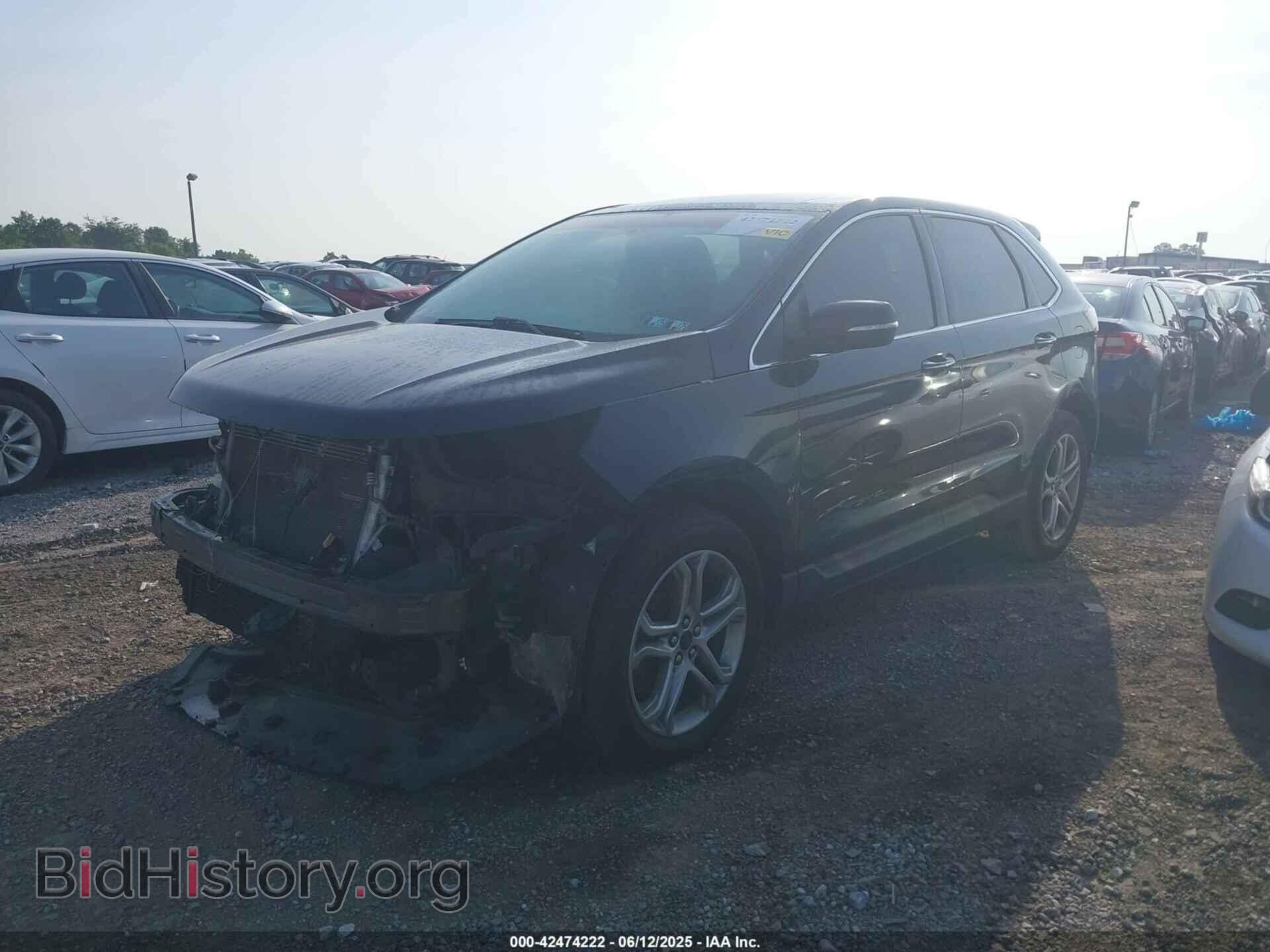 2015 FORD EDGE - VIN: 2FMTK4K94FBB34801 - Фото 2