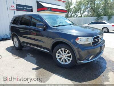 2015 Dodge DURANGO SXT, серый — VIN 1C4RDJAG6FC240075, IAAI