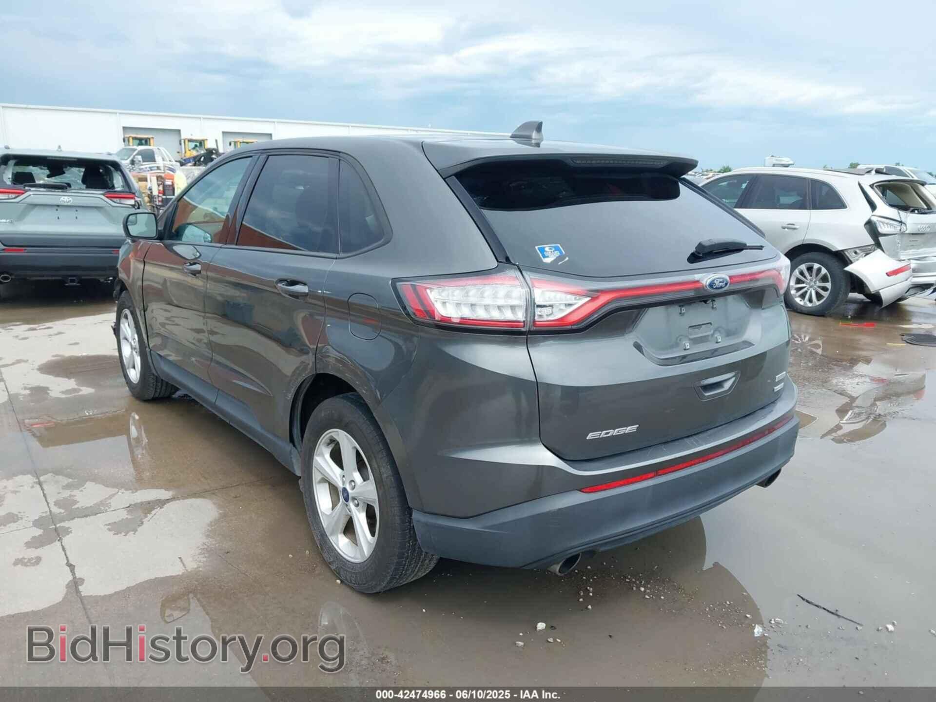 2016 FORD EDGE - VIN: 2FMPK3G96GBB83682 - Фото 3