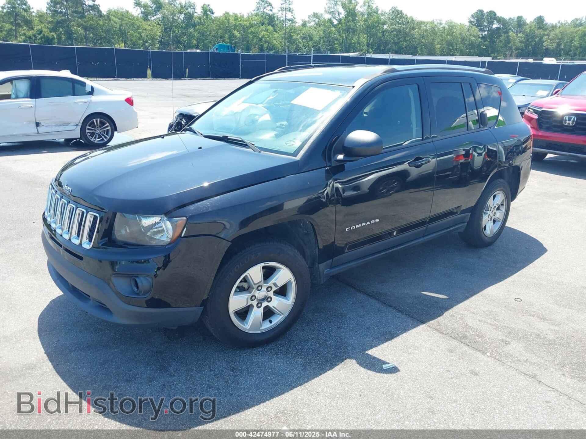 2015 JEEP COMPASS - VIN: 1C4NJCBAXFD273216 - Фото 2