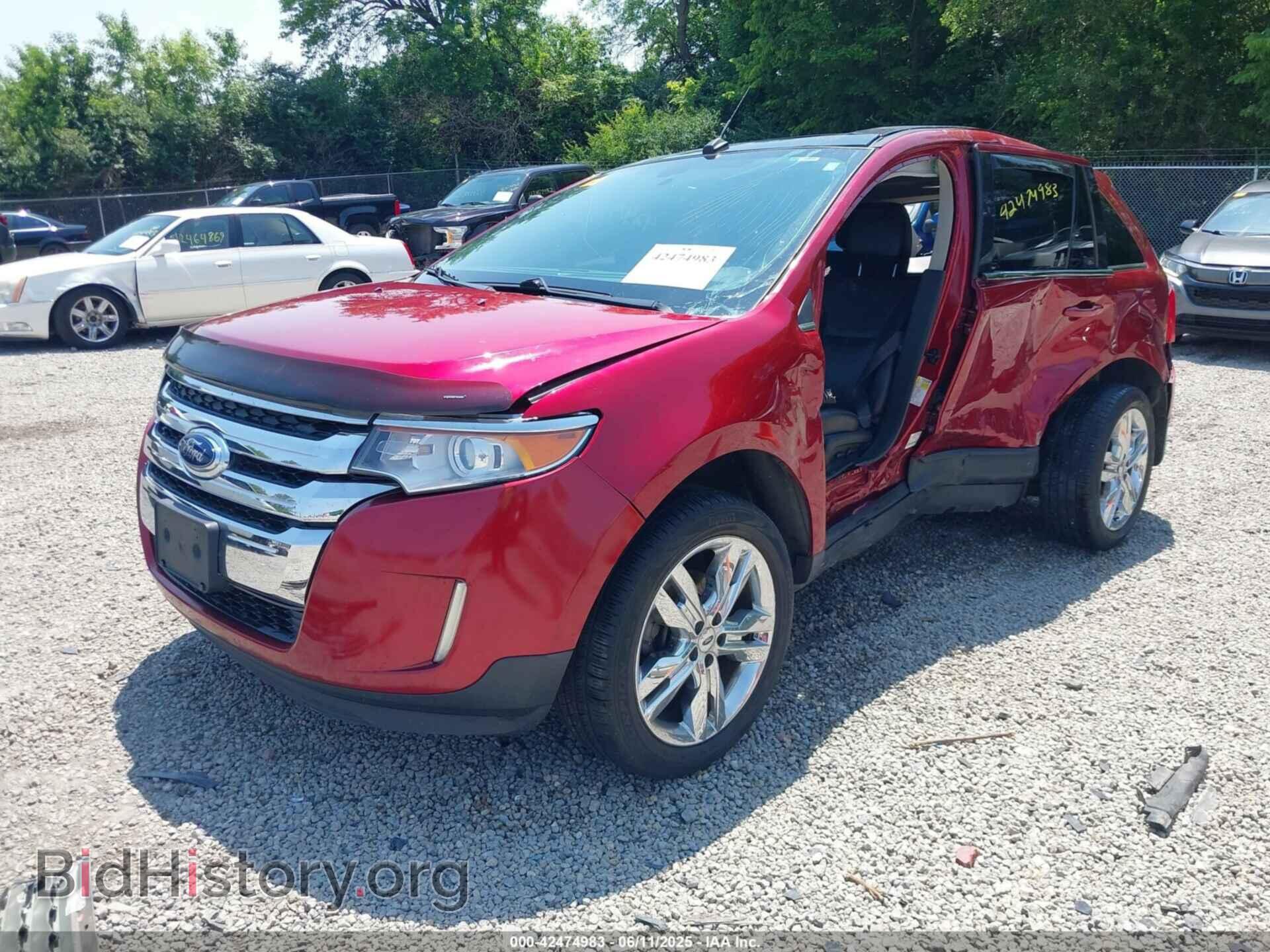 2014 FORD EDGE - VIN: 2FMDK4KC8EBA72897 - Фото 2