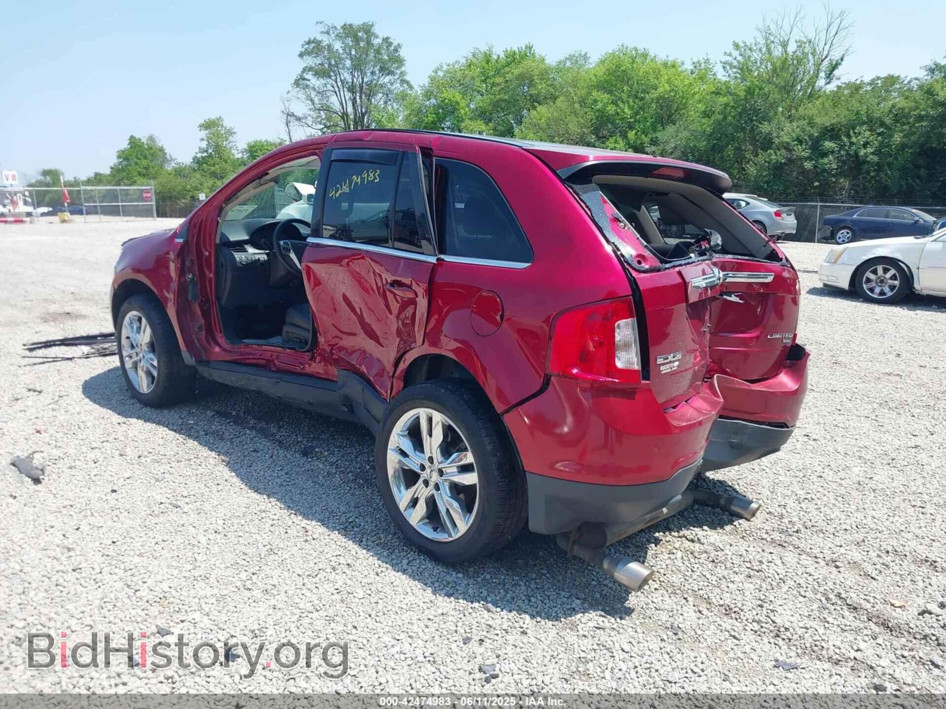 2014 FORD EDGE - VIN: 2FMDK4KC8EBA72897 - Фото 3
