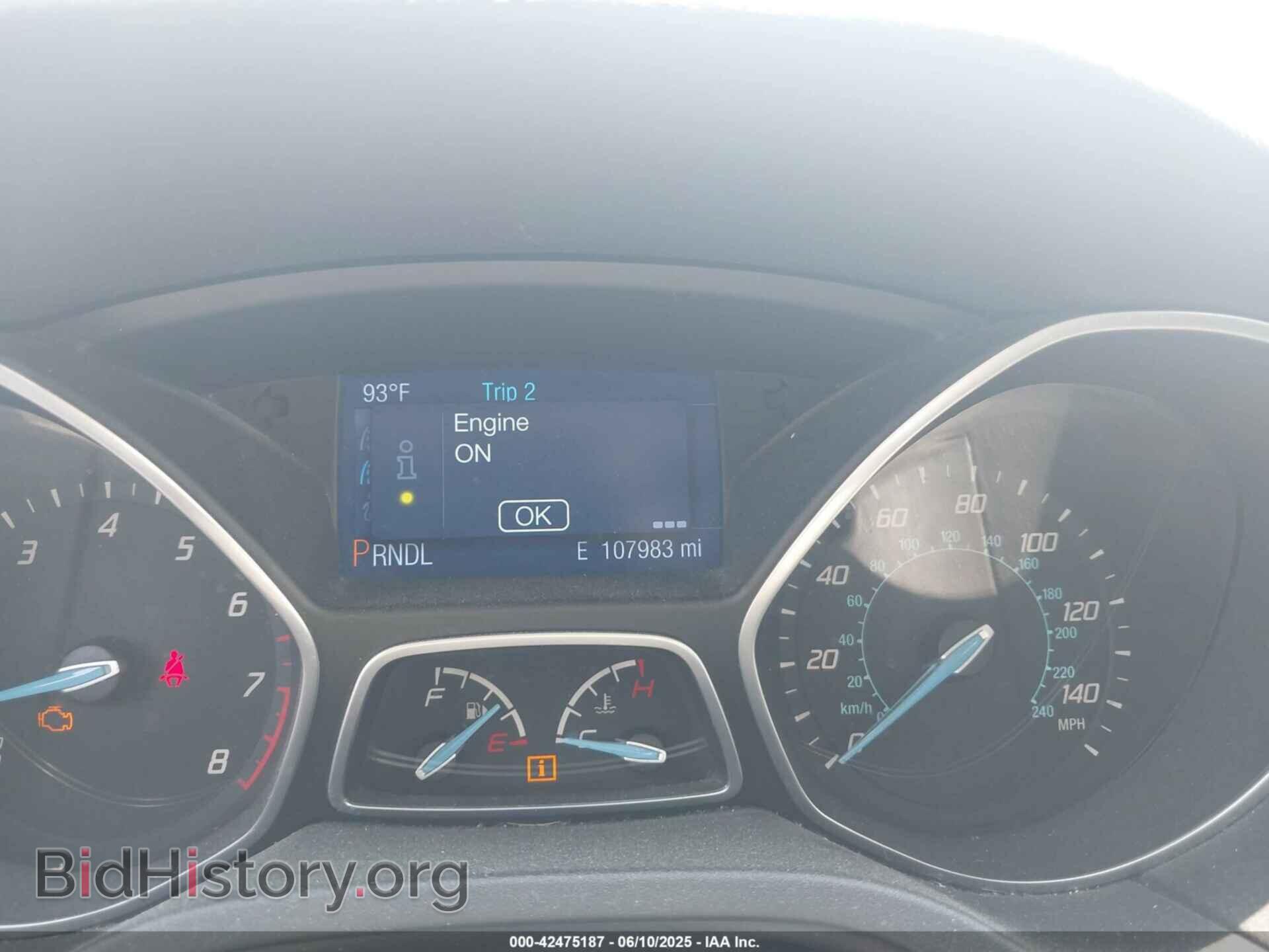 2014 FORD FOCUS - VIN: 1FADP3F22EL166507 - Фото 7