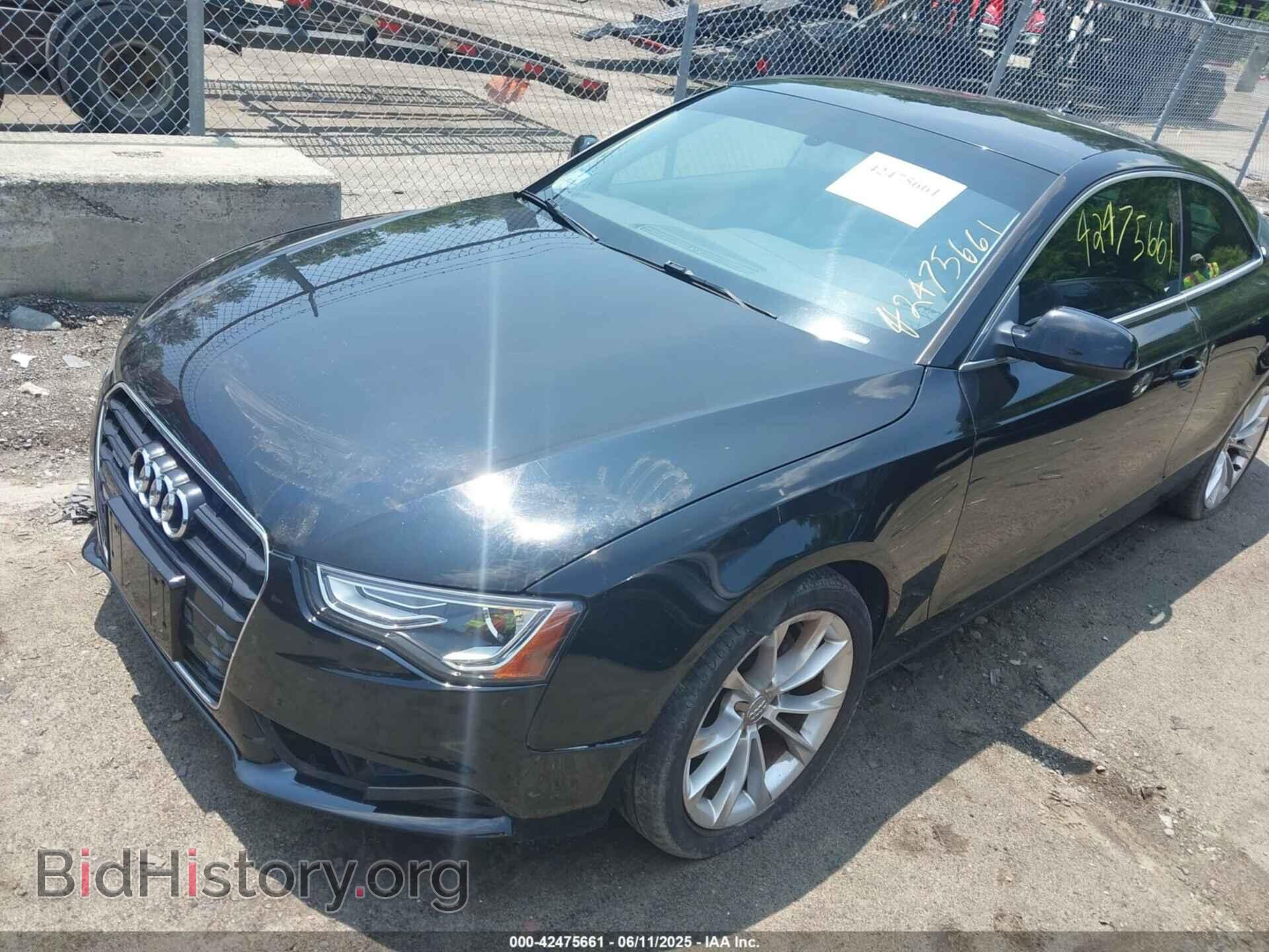 2014 AUDI A5 - VIN: WAULFAFR5EA046820 - Photo 2