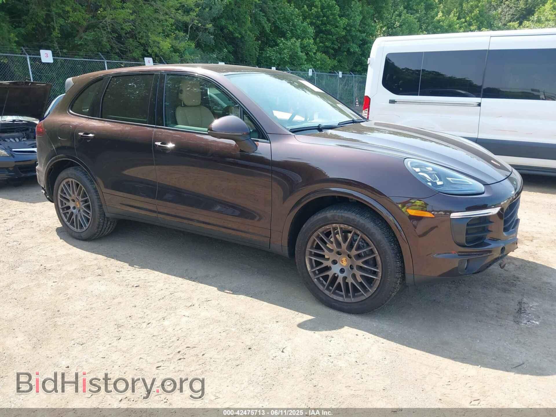 Photo WP1AA2A21HKA88424 - PORSCHE CAYENNE 2017