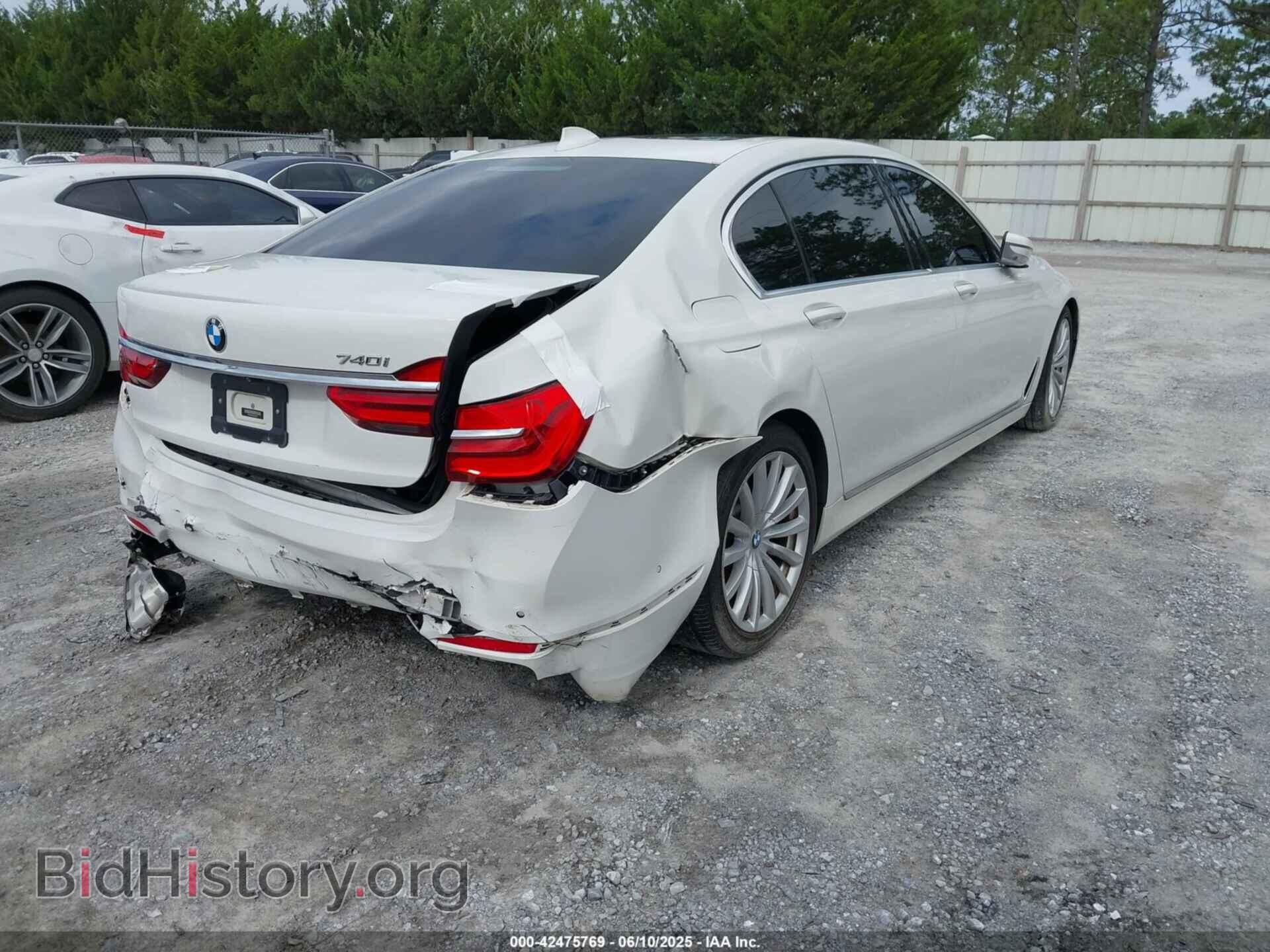 2017 BMW 740I - VIN: WBA7E2C53HG740273 - Фото 4