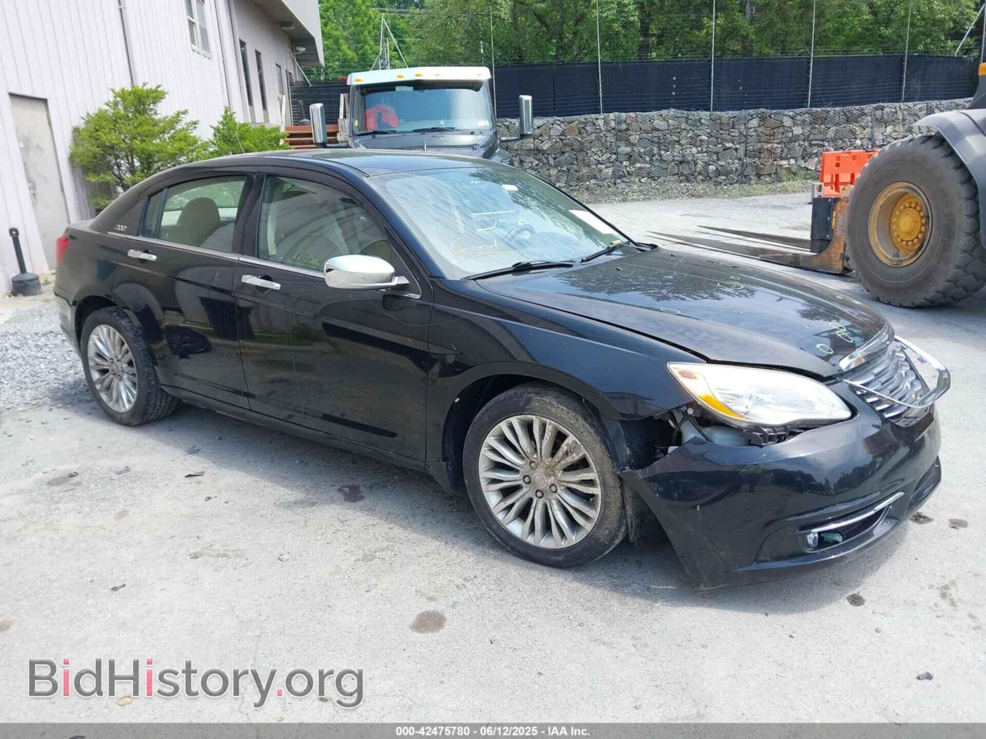 Фотография 1C3CCBCBXCN164879 - CHRYSLER 200 2012