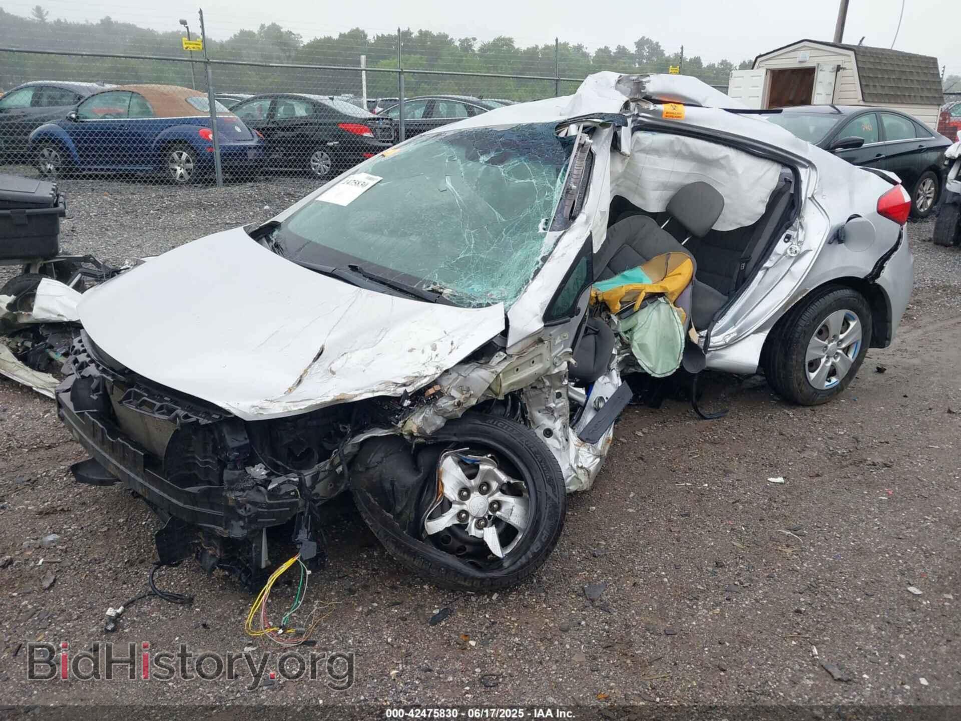 2016 KIA FORTE - VIN: KNAFK4A69G5531464 - Фото 2