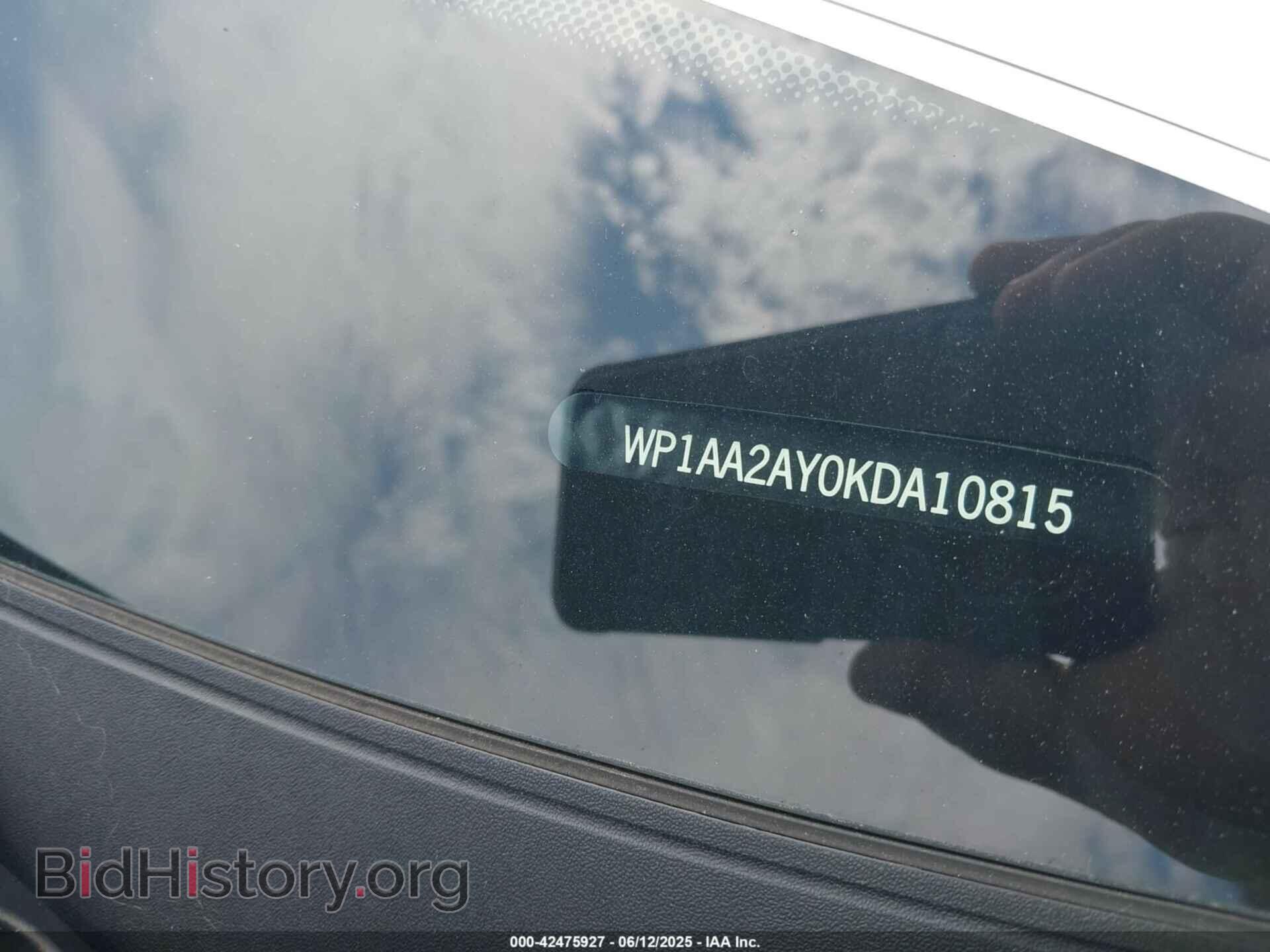 2019 PORSCHE CAYENNE - VIN: WP1AA2AY0KDA10815 - Фото 9