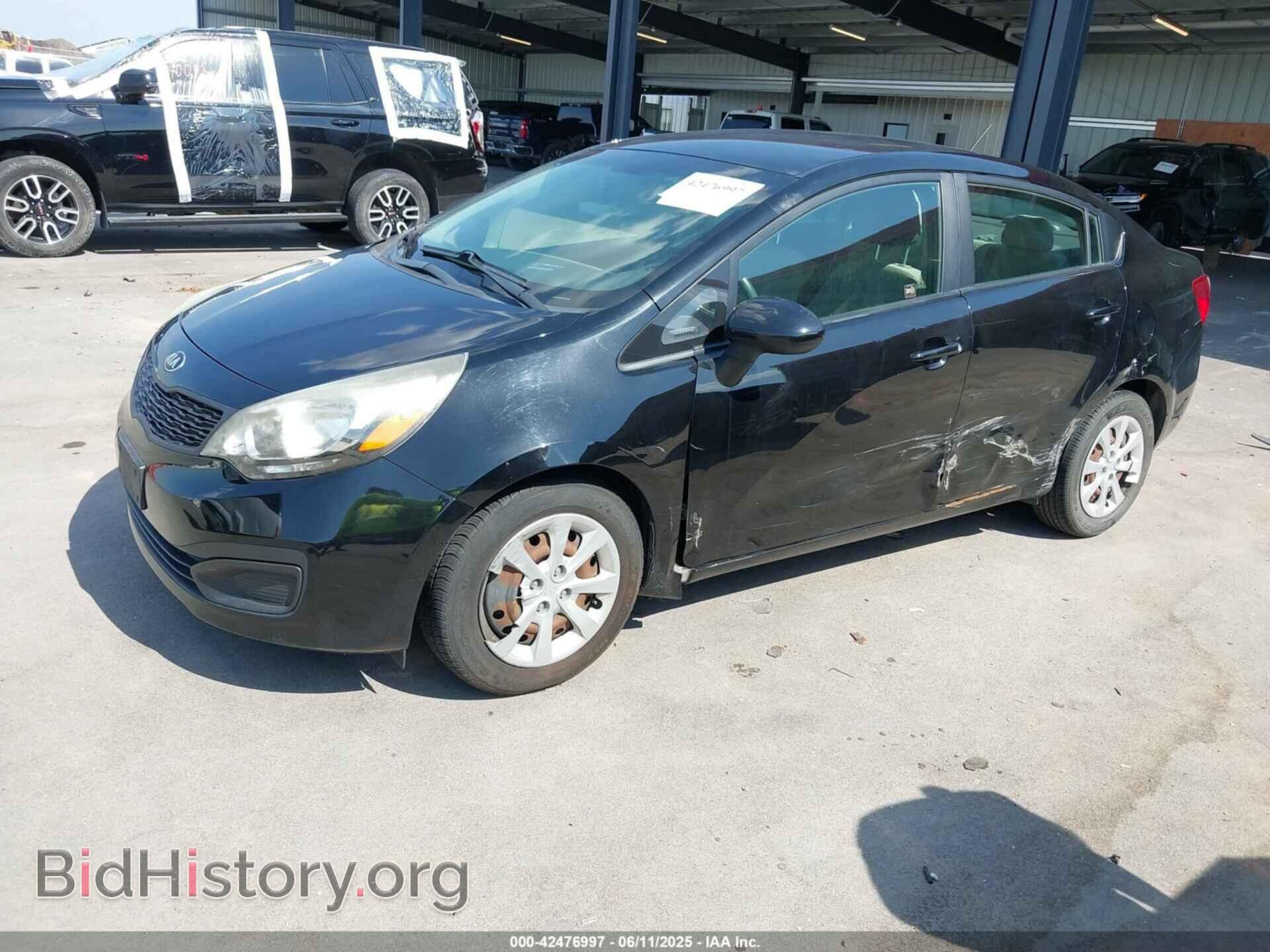 2014 KIA RIO - VIN: KNADM4A30E6354348 - Фото 2