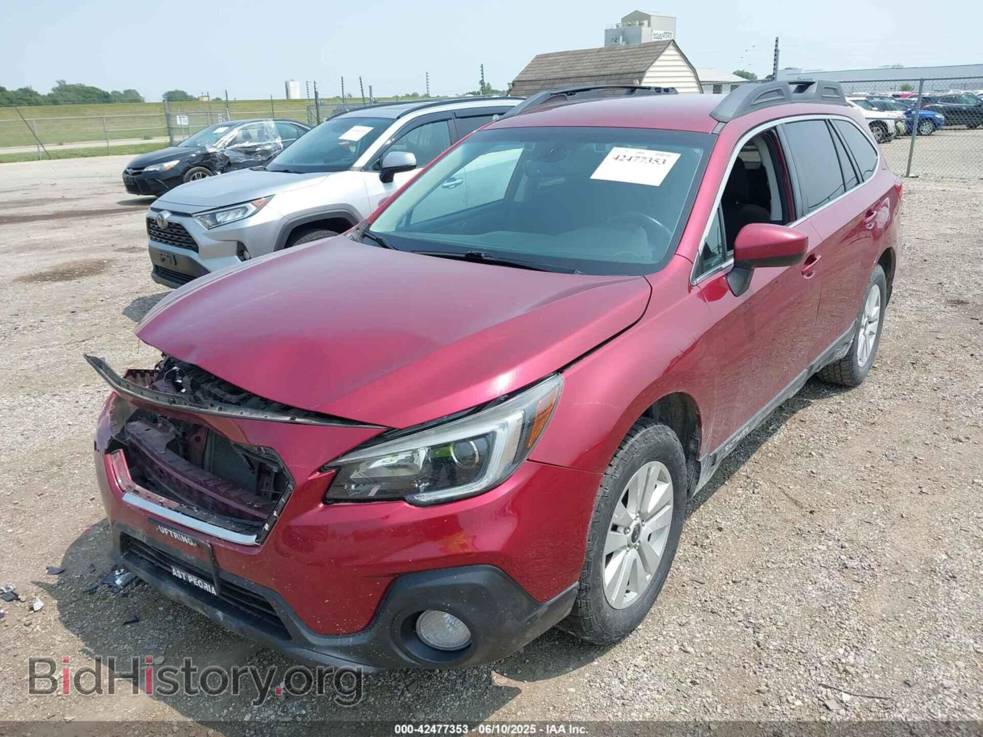 2019 SUBARU OUTBACK - VIN: 4S4BSAFC8K3329732 - Фото 2