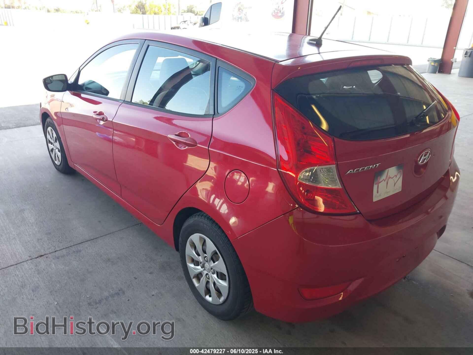 2016 HYUNDAI ACCENT - VIN: KMHCT5AE6GU260915 - Фото 3