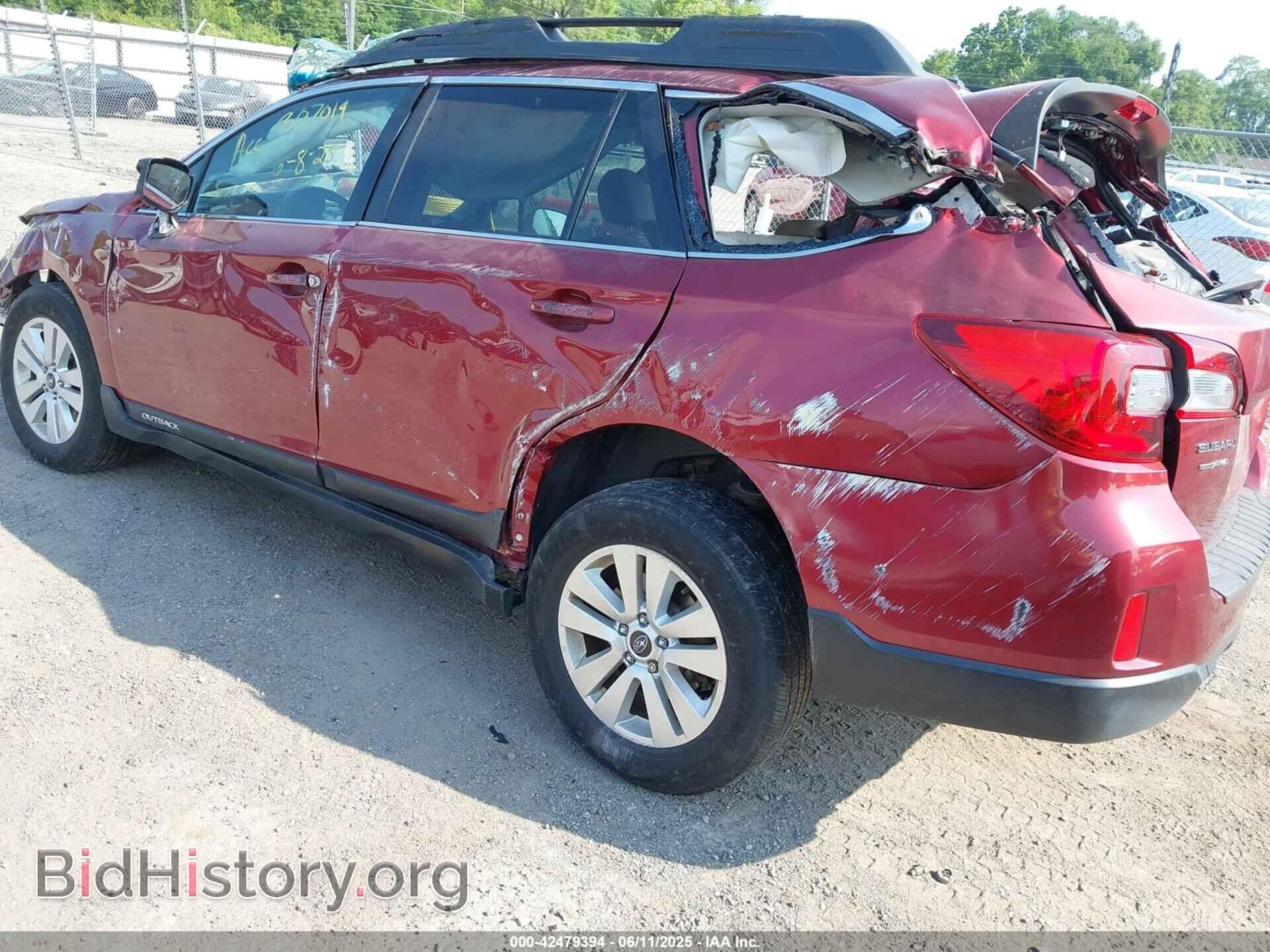 2015 SUBARU OUTBACK - VIN: 4S4BSBCCXF3307019 - Фото 3