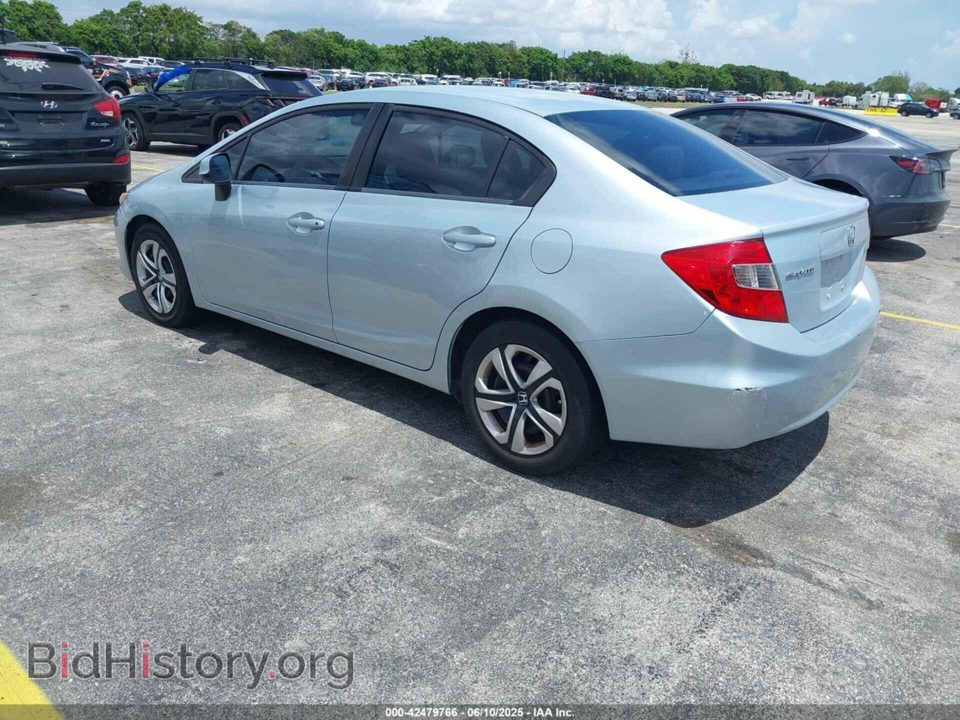 2012 HONDA CIVIC - VIN: 19XFB2F55CE028603 - Фото 3