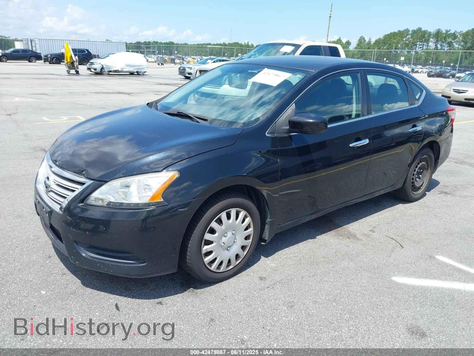 2013 NISSAN SENTRA - VIN: 1N4AB7AP1DN906952 - Фото 2