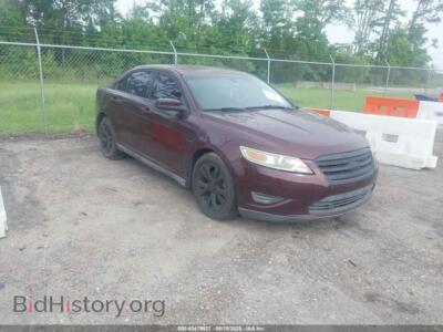 2011 Ford TAURUS SEL, red — VIN 1FAHP2EW2BG158959, IAAI