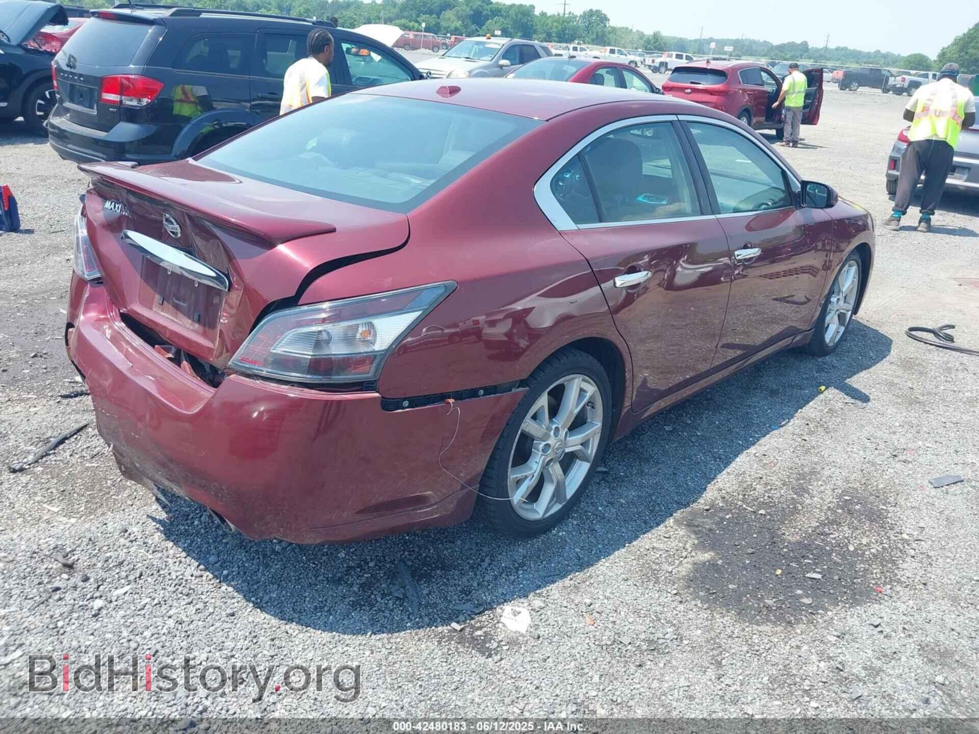 2012 NISSAN MAXIMA - VIN: 1N4AA5AP1CC862730 - Фото 4