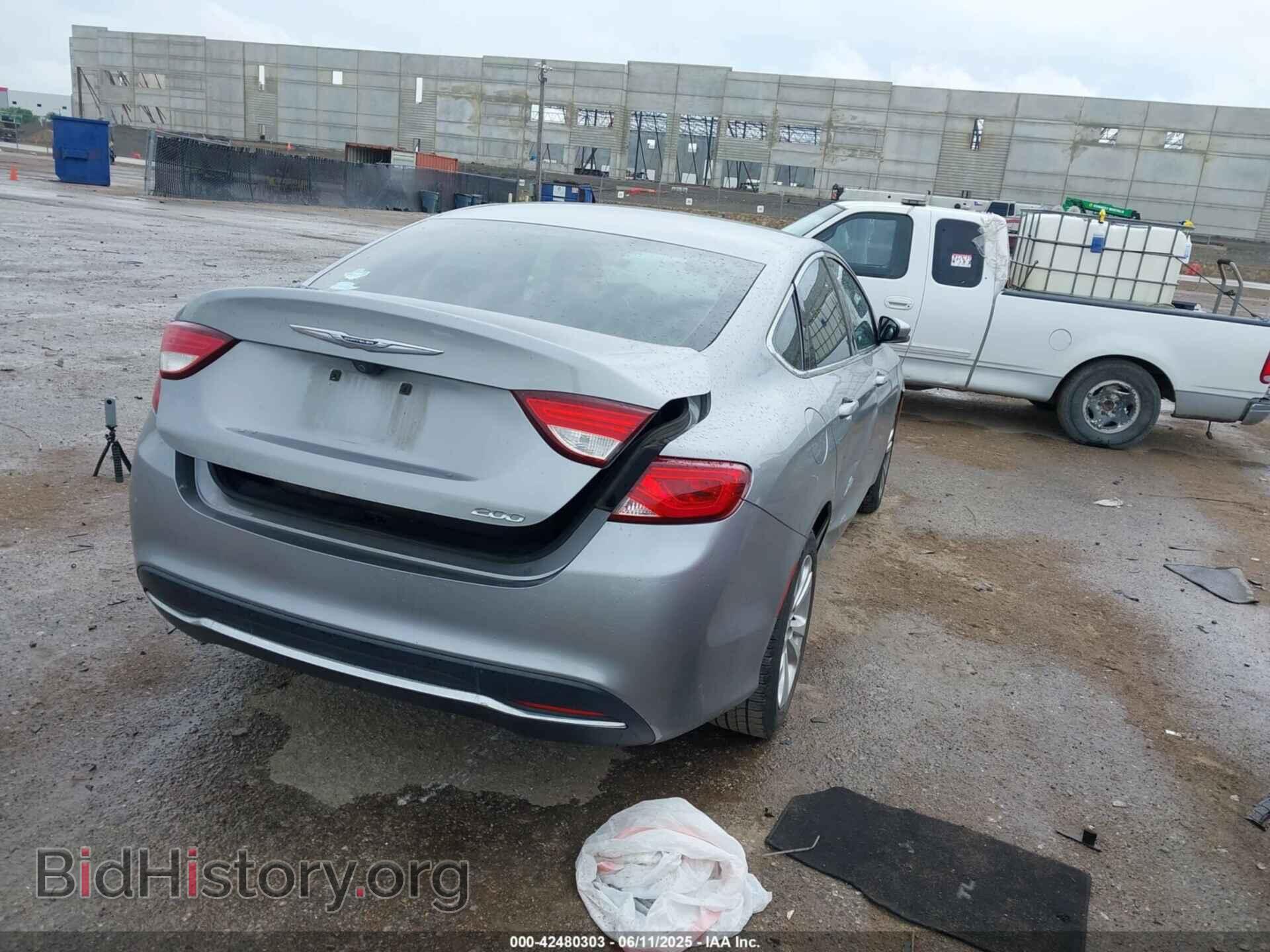 2016 CHRYSLER 200 - VIN: 1C3CCCAB1GN104357 - Фото 4