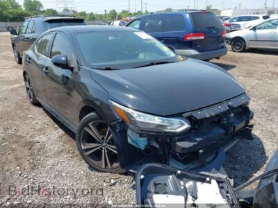 2020 Nissan SENTRA SR Xtronic CVT, black — VIN 3N1AB8DV8LY271887, IAAI