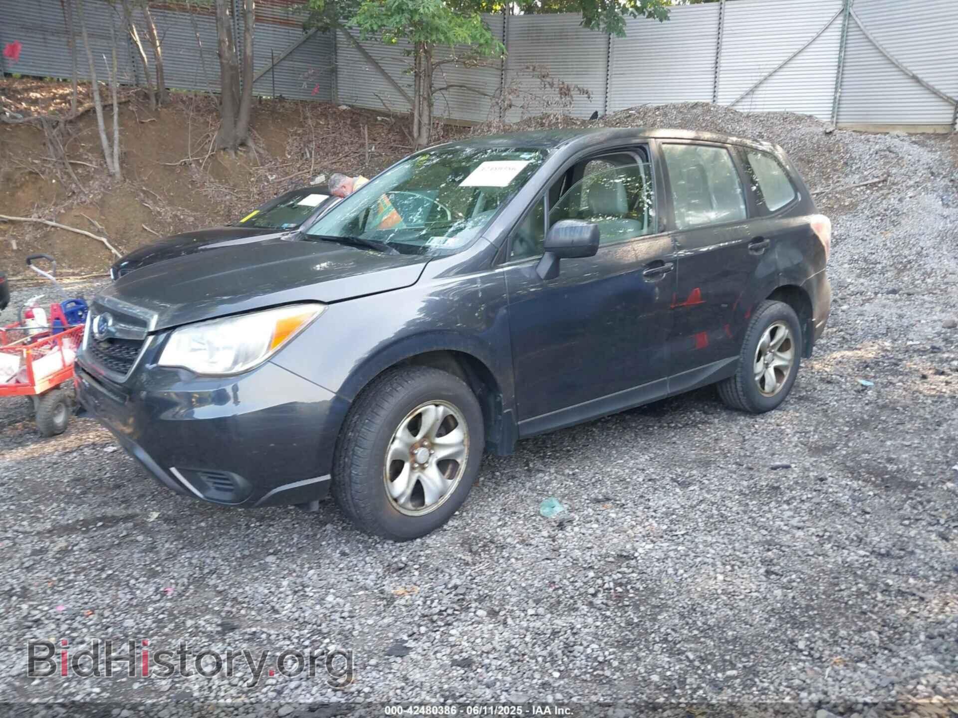 2014 SUBARU FORESTER - VIN: JF2SJAAC5EH512996 - Фото 2