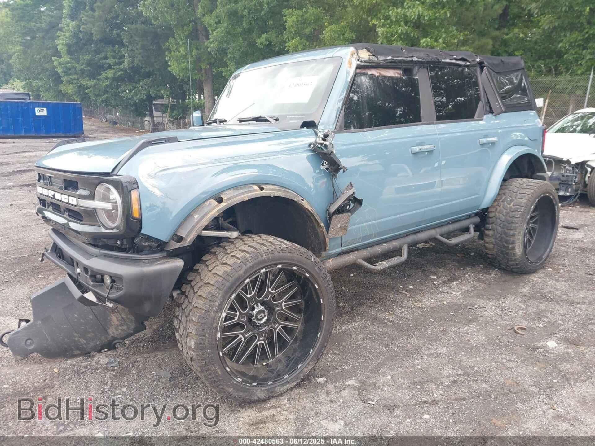 2022 FORD BRONCO - VIN: 1FMDE5BH9NLB11487 - Фото 2