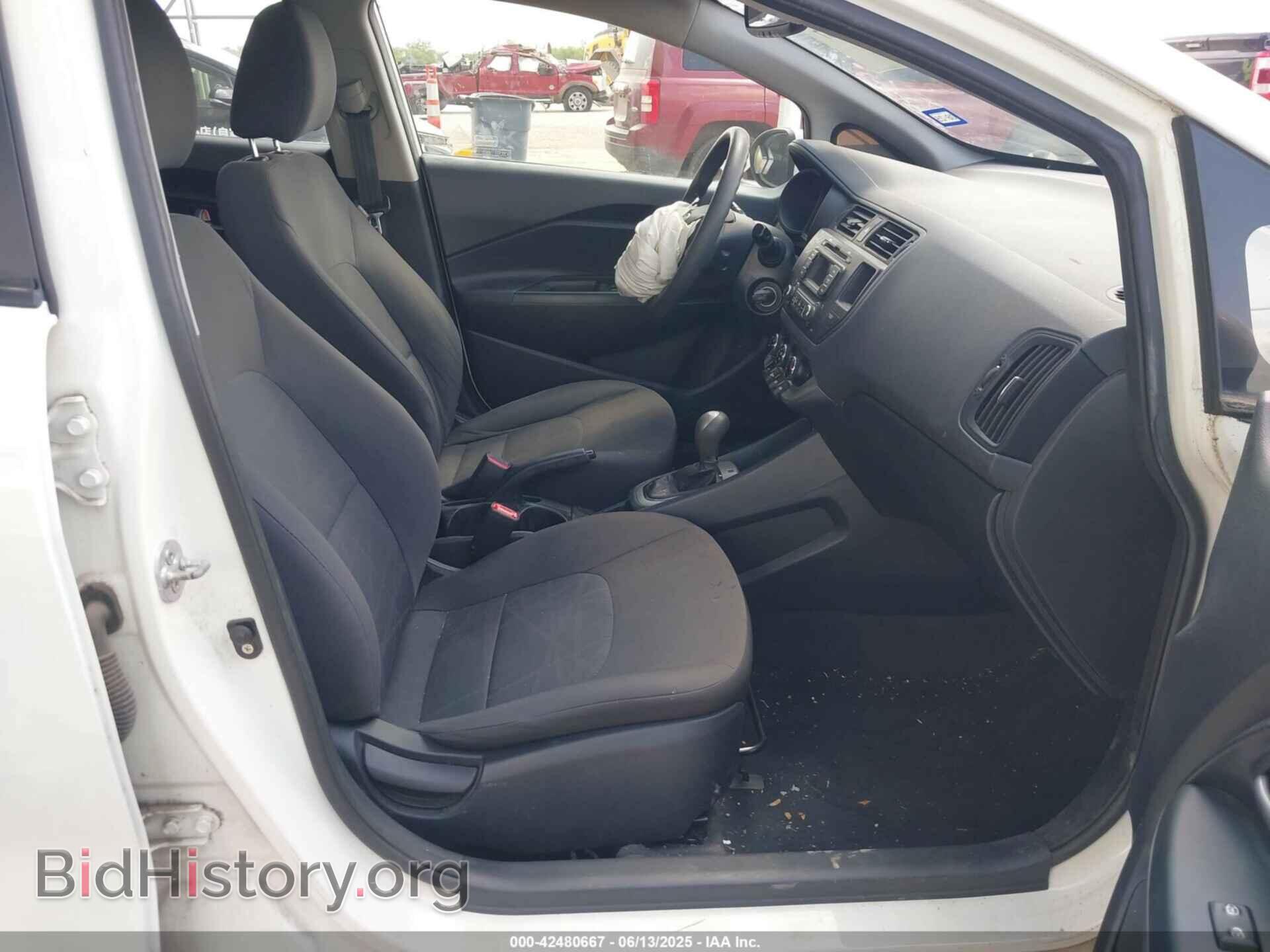 2012 KIA RIO5 - VIN: KNADM5A31C6093251 - Фото 5