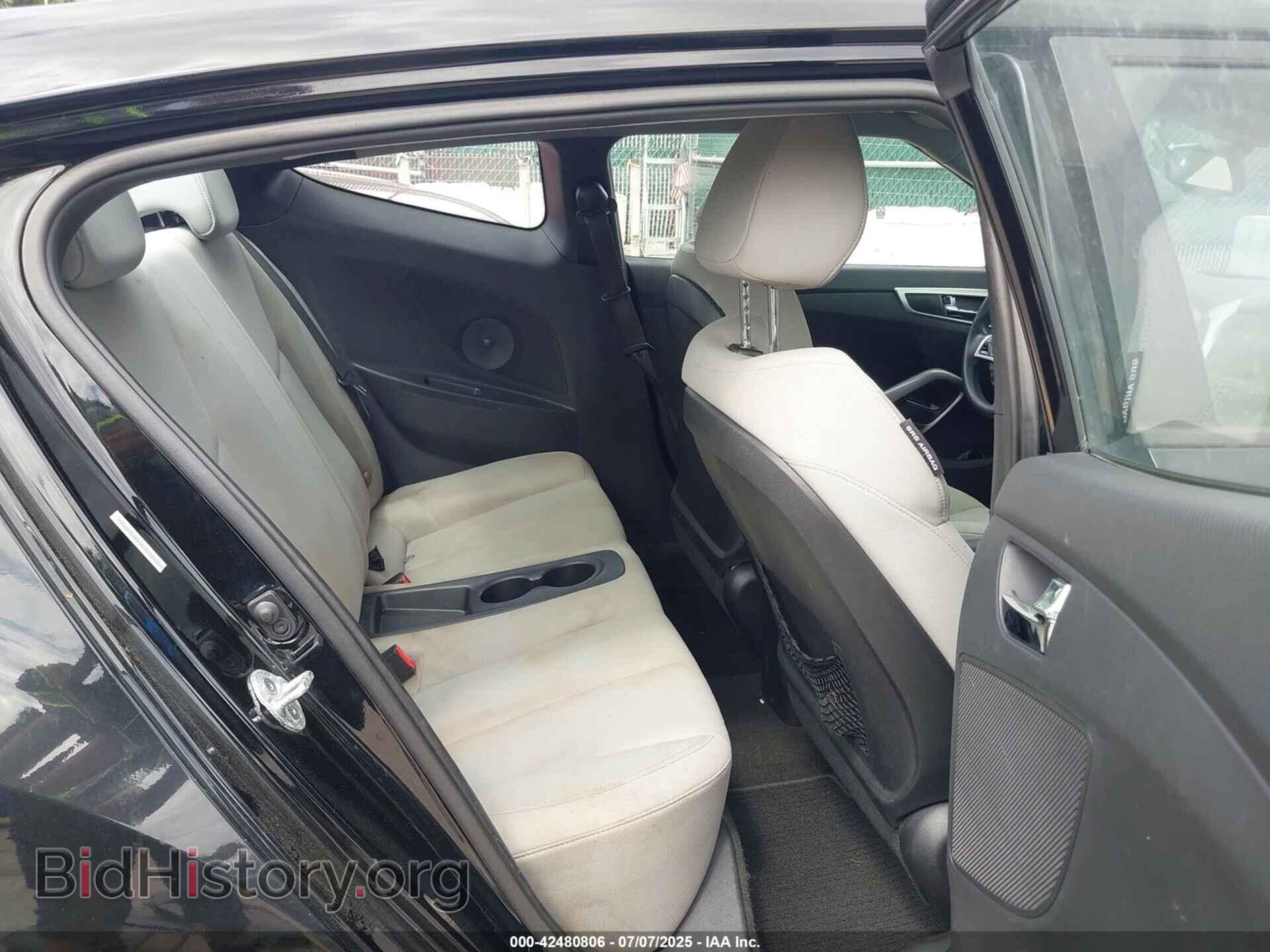 2012 HYUNDAI VELOSTER - VIN: KMHTC6AD6CU078431 - Фото 8