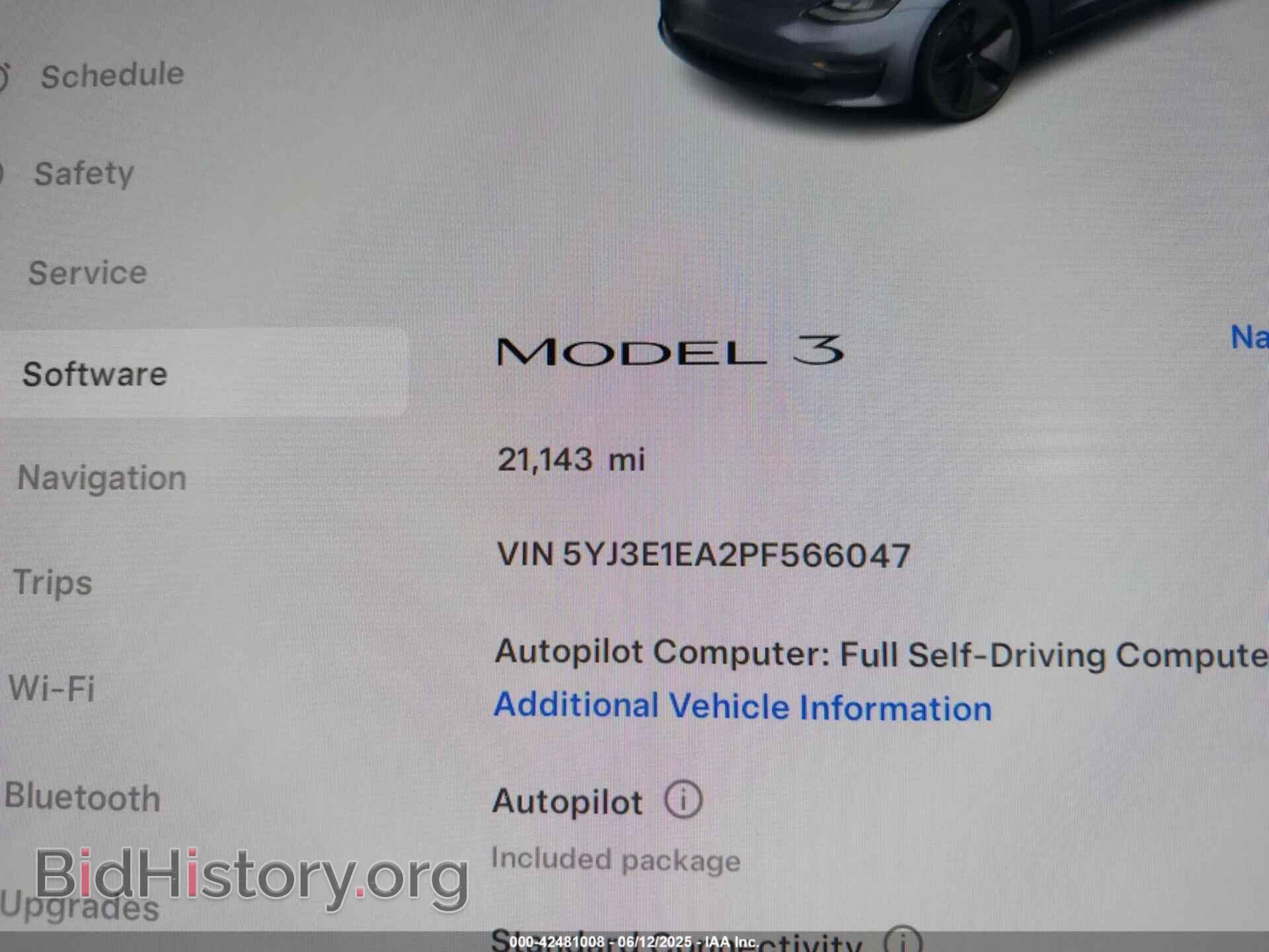 2023 TESLA MODEL 3 - VIN: 5YJ3E1EA2PF566047 - Фото 15