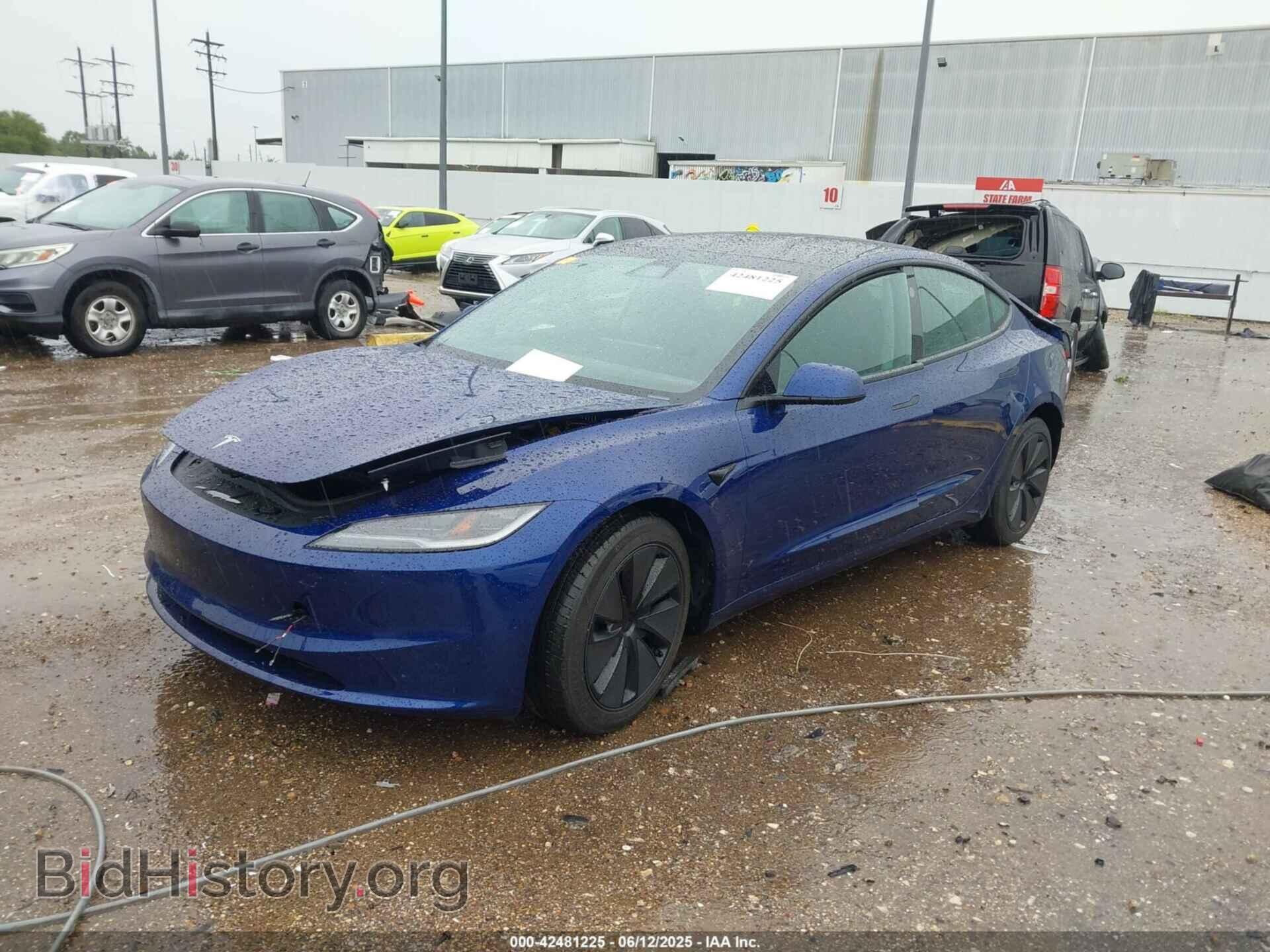2025 TESLA MODEL 3 - VIN: 5YJ3E1EA7SF997945 - Photo 2