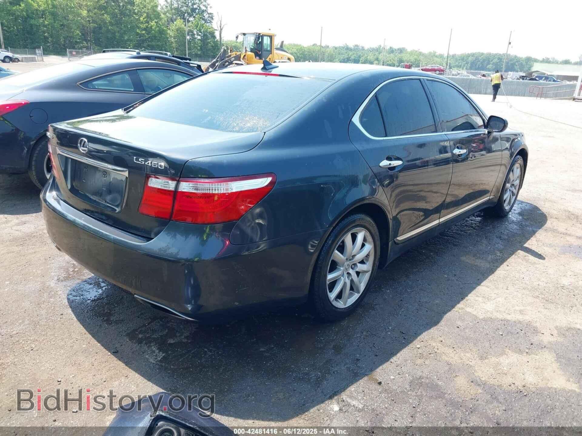 2007 LEXUS LS 460 - VIN: JTHBL46F475042749 - Photo 4