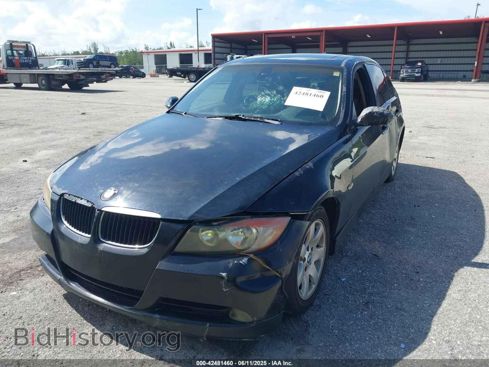 2007 BMW 328 - VIN: WBAVA37577NL17404 - Фото 2