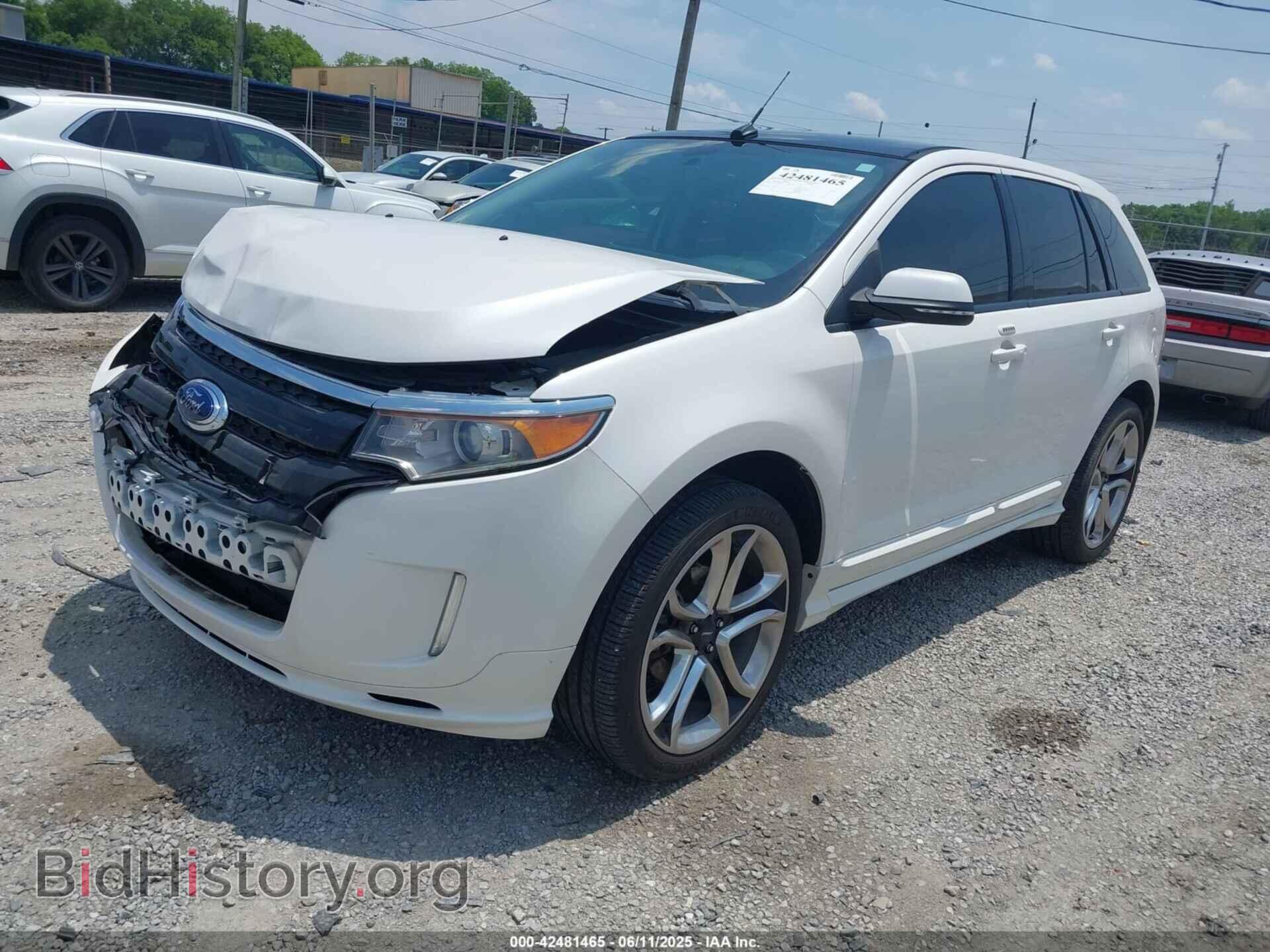 2013 FORD EDGE - VIN: 2FMDK4AK9DBC63915 - Фото 2