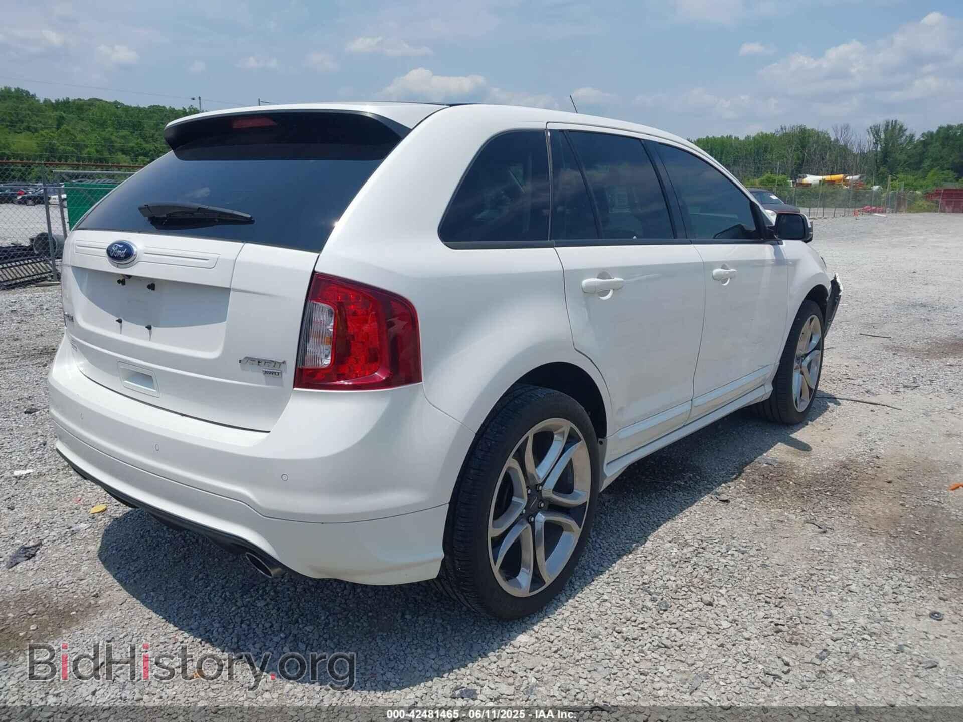 2013 FORD EDGE - VIN: 2FMDK4AK9DBC63915 - Фото 4