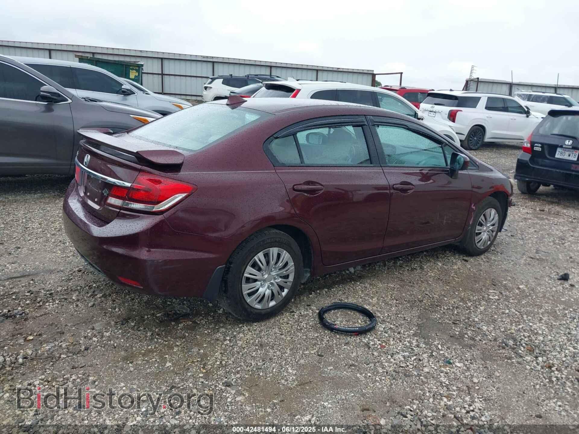 2014 HONDA CIVIC - VIN: 19XFB2F54EE009446 - Фото 4